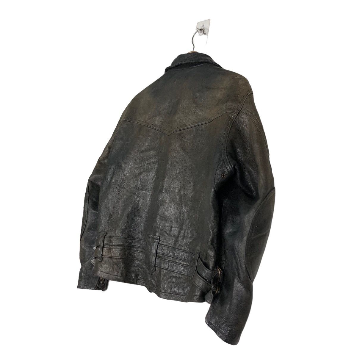 Japanese Brand Vintage Soft Leather Biker Jacket Harold’s Gear IsseyMiyake Size US M / EU 48-50 / 2 - 10 Thumbnail