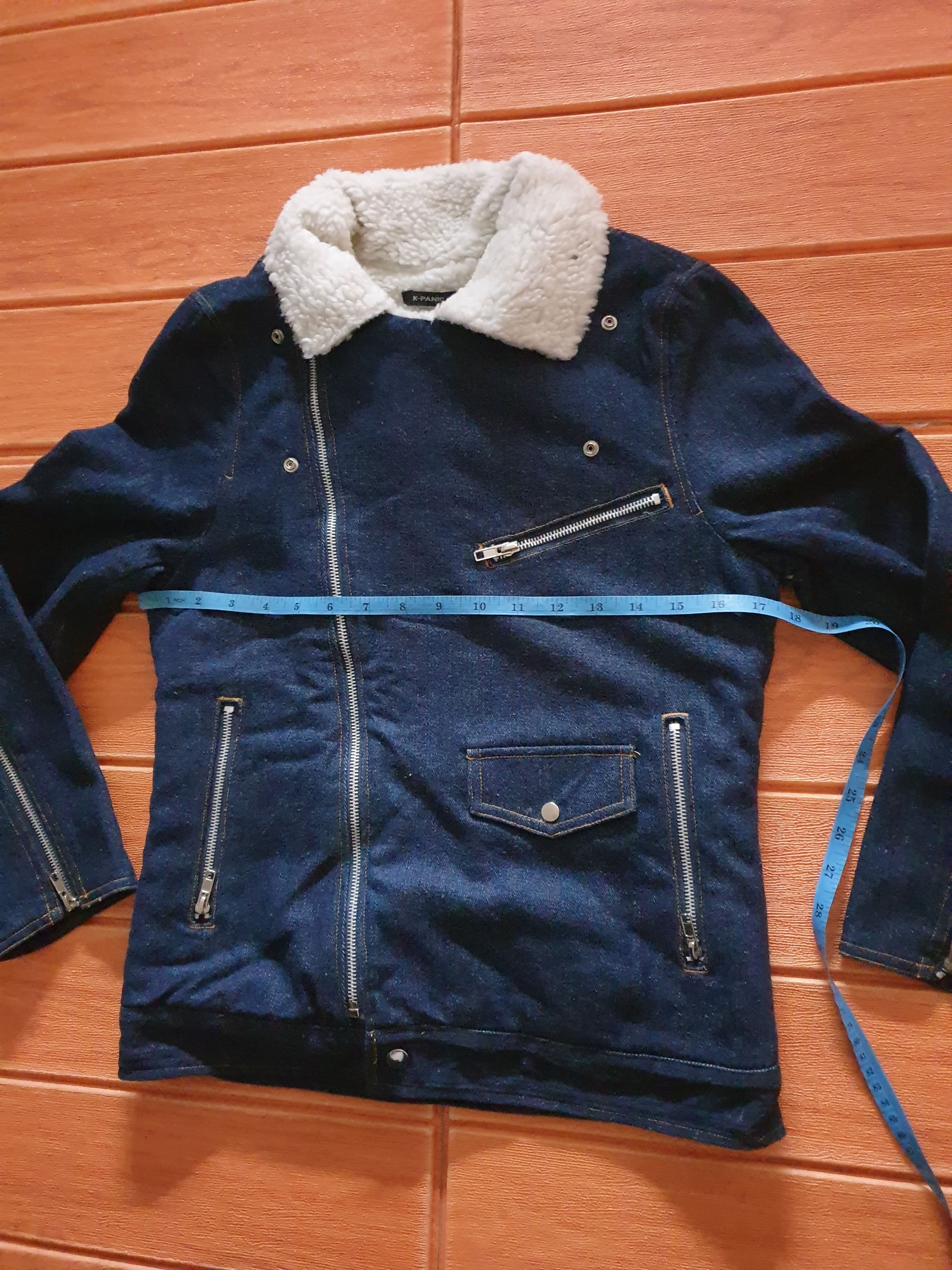 Japanese Brand 💥K- panic punk rock denim jacket Size US S / EU 44-46 / 1 - 6 Thumbnail
