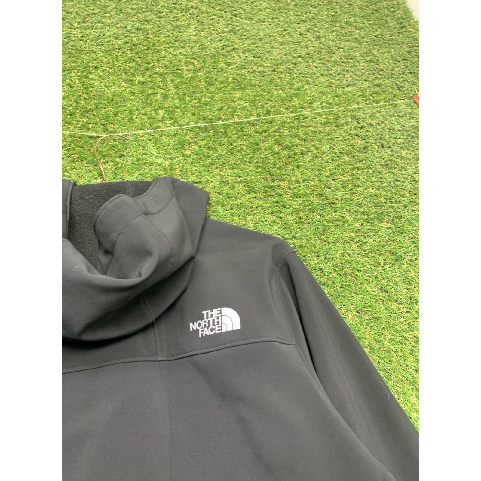 The North Face The North Face Windwall Softshell Jacket Mens Small Hooded Coat Black Size US S / EU 44-46 / 1 - 4 Thumbnail
