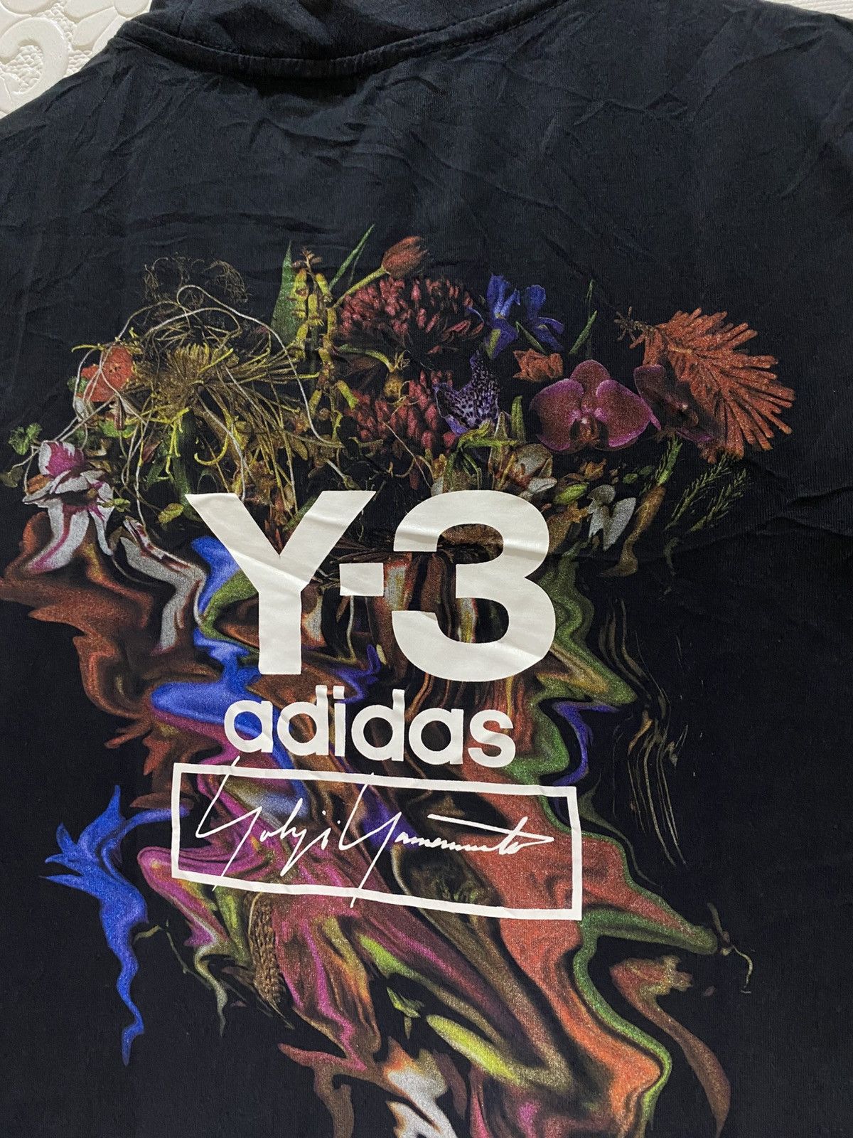 Adidas × Japanese Brand × Yohji Yamamoto Adidas Yohji Yamamoto Tshirts Size XS / US 0-2 / IT 36-38 - 3 Thumbnail
