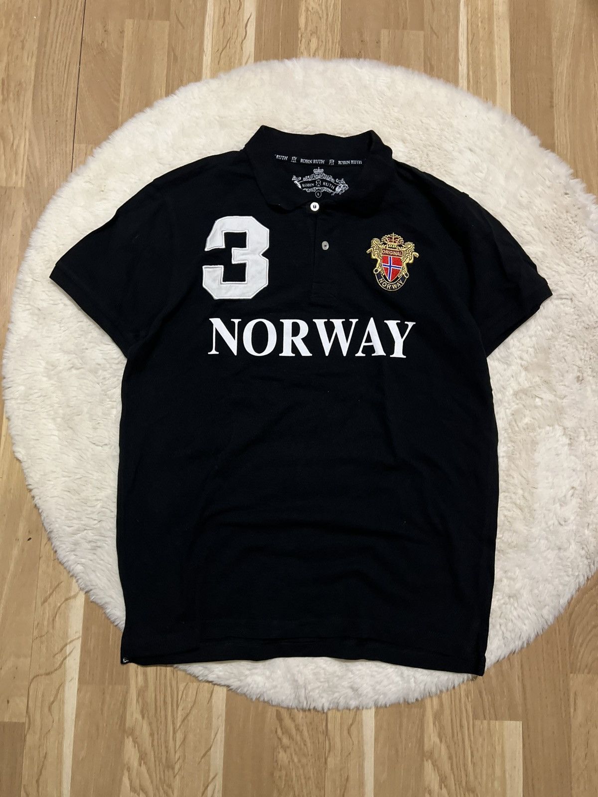 Polo Ralph Lauren Polo Ralph lauren style vintage shirt polo number 3 Size US L / EU 52-54 / 3 - 1 Thumbnail