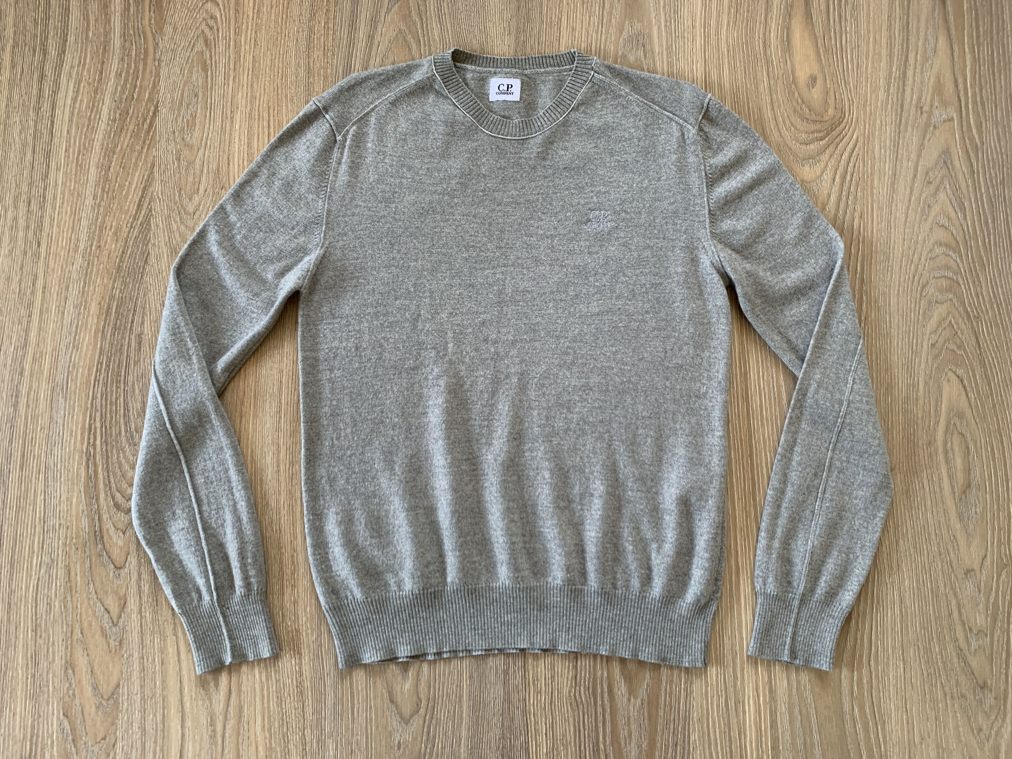 C.P. Company × Vintage Vintage C.P Company Grey Wool Sweater Size US M / EU 48-50 / 2 - 3 Thumbnail