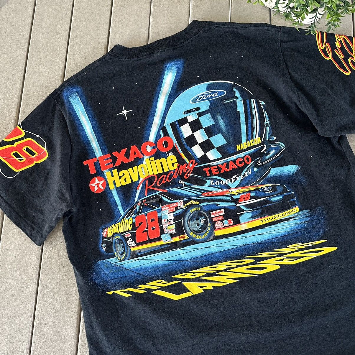 NASCAR × Vintage 90s Ernie Irvan Yates Rocket Nascar Space Racing AOP Tee Size US XXL / EU 58 / 5 - 9 Thumbnail