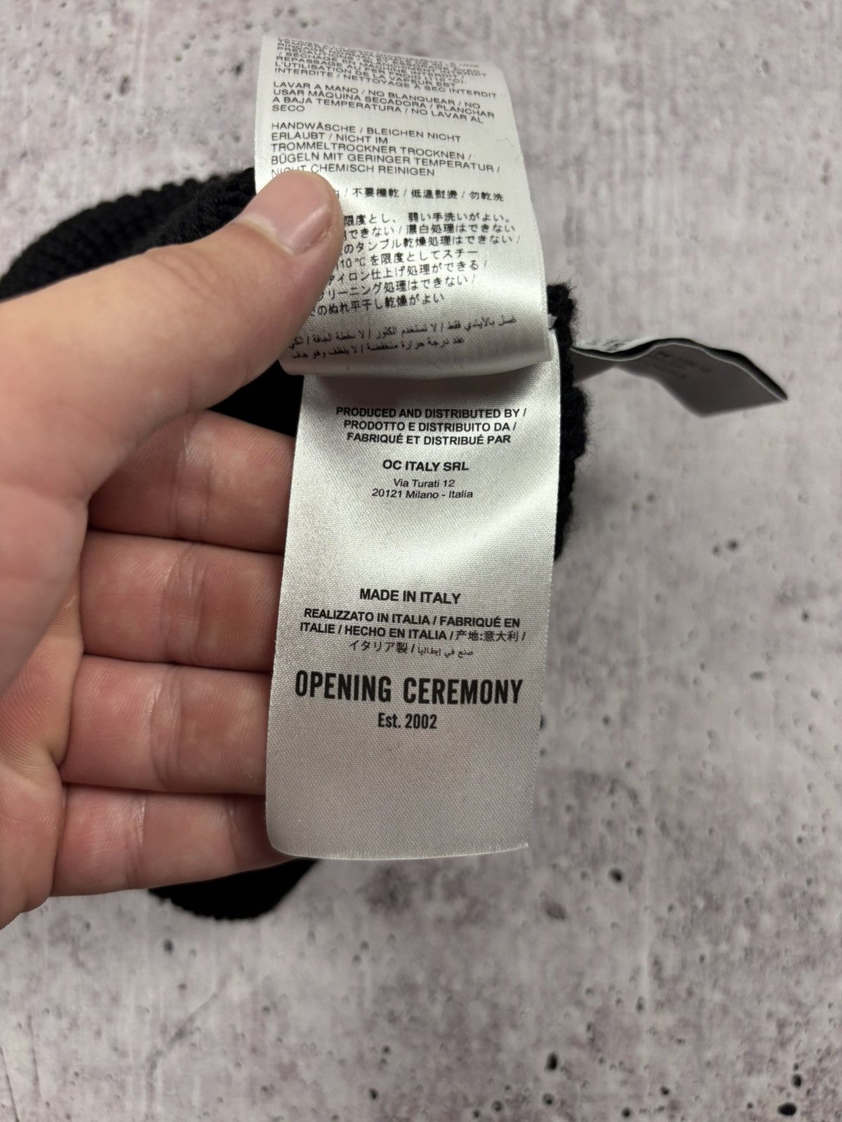 Opening Ceremony Opening Ceremony One Size hat Made in Italy Size ONE SIZE - 7 Thumbnail