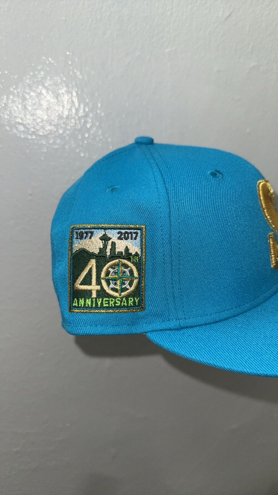 New Era New Era 59fifty Teal Seattle Mariners Fitted Hat Size ONE SIZE - 2 Thumbnail