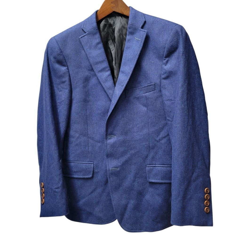 Hart Schaffner Marx Hart Schaffner Marx Shawn Darst Wool Cashmere Sport Coat Size 40S - 2 Thumbnail