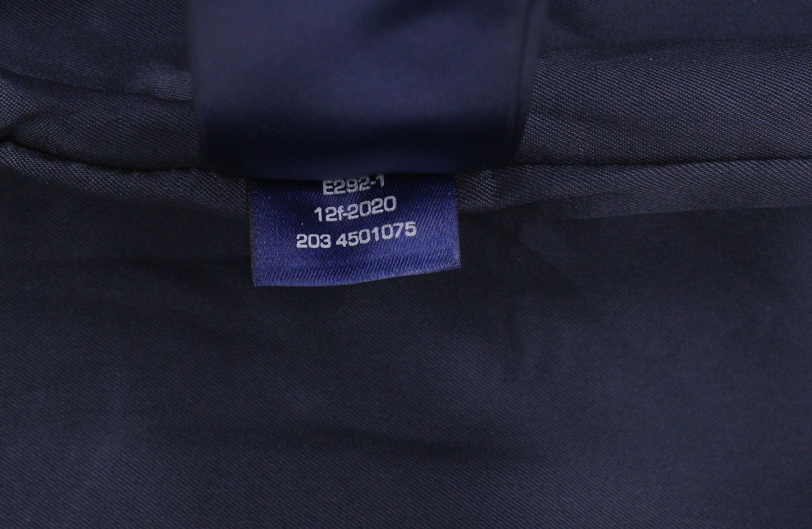 Gant HERRINGBONE JERSE EU36 Blue Round Neck Dress 85195 Size S / US 4 / IT 40 - 11 Thumbnail