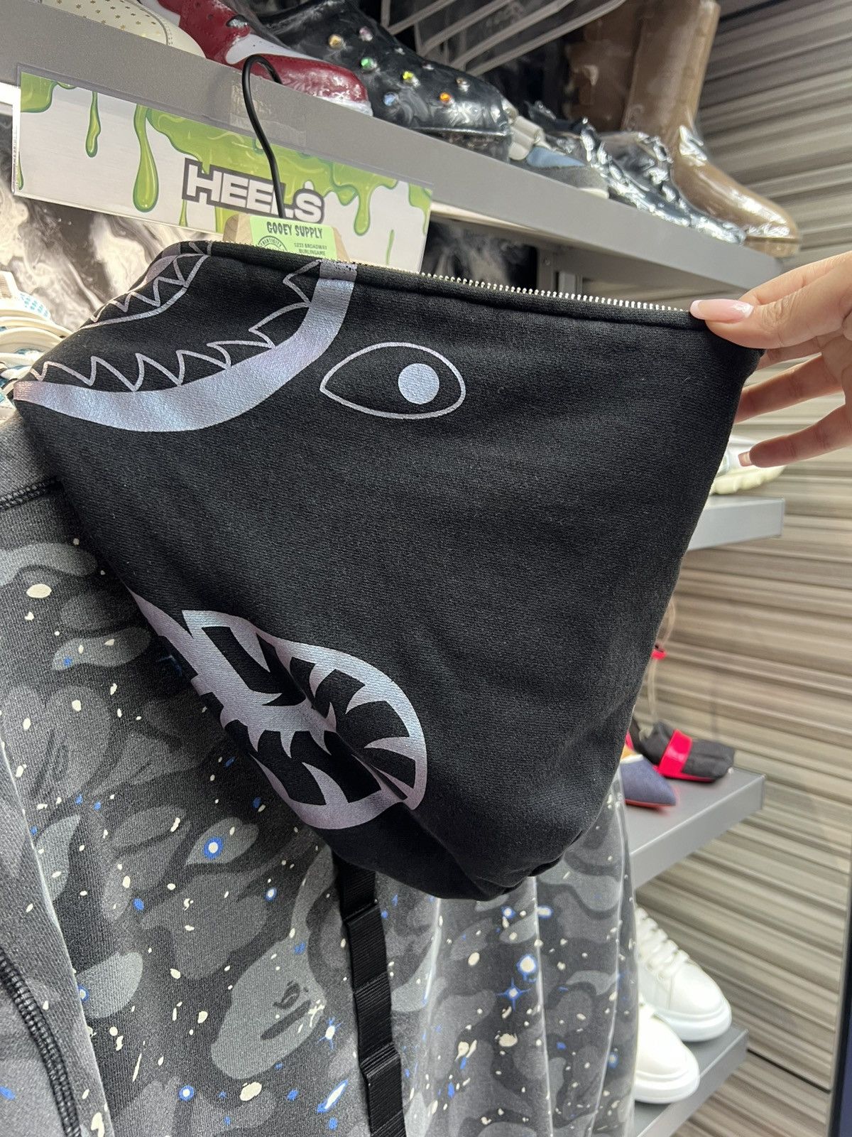 Bape Bape Space Camo Shark Full Zip Size US XXL / EU 58 / 5 - 9 Thumbnail