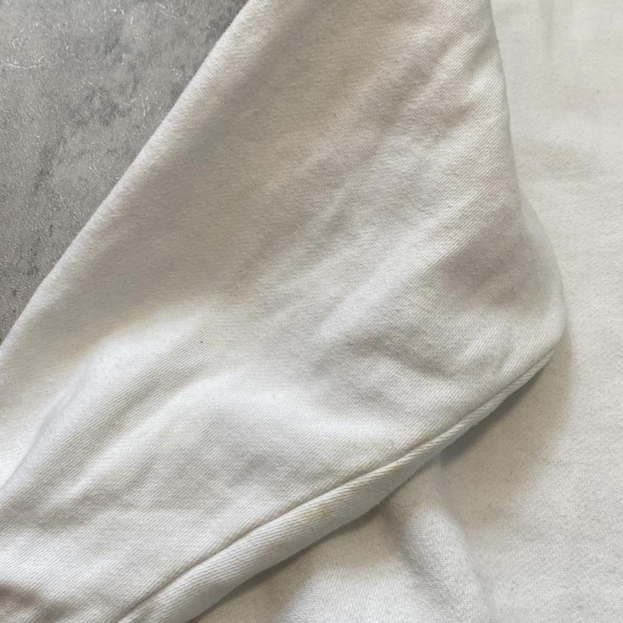 Nike 90s Nike white and navy long sleeve sweatshirt nike Size US M / EU 48-50 / 2 - 8 Thumbnail