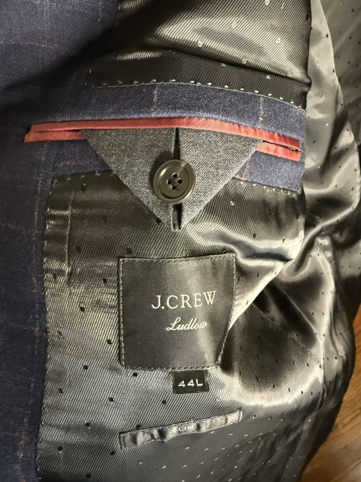 J.Crew J. Crew Ludlow Slim Wool Suit, 44L Size 44L - 12 Thumbnail