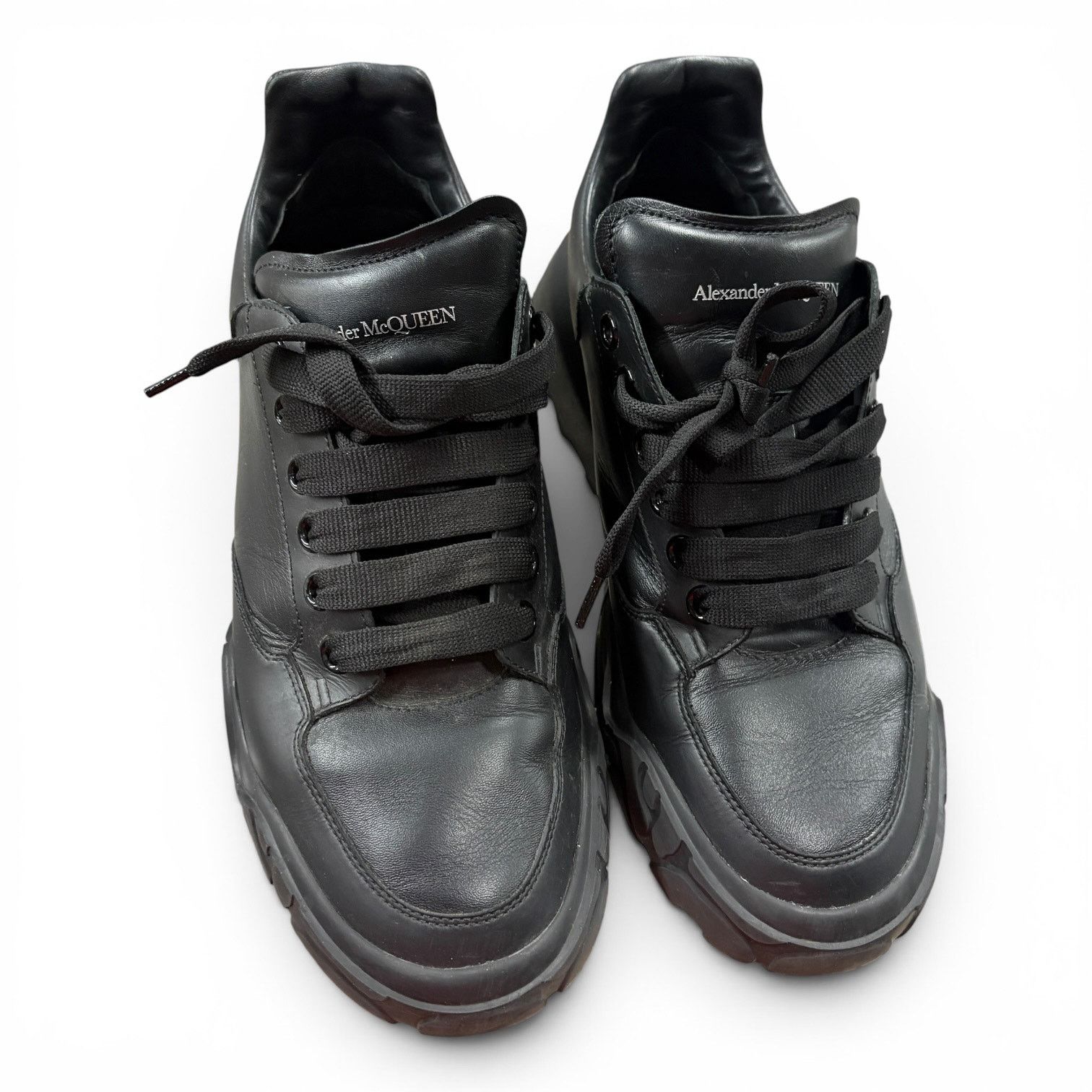 Alexander McQueen Alexander McQueen Court Sneaker Black 10.5M Size US 10.5 / EU 43-44 - 6 Thumbnail