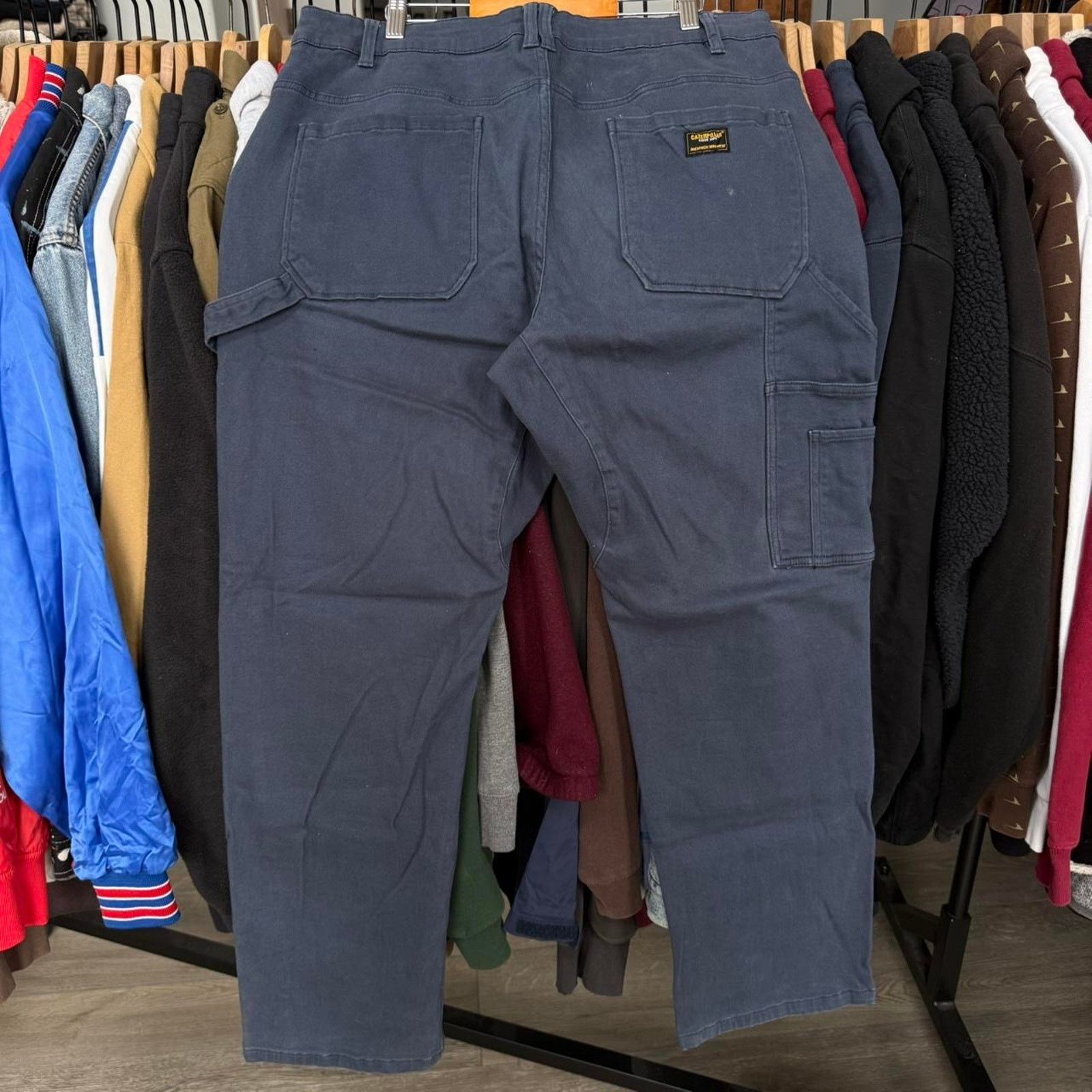 Caterpillar CAT Caterpillar Carhartt Style Double Knee Workwear Pants Size US 35 - 6 Thumbnail