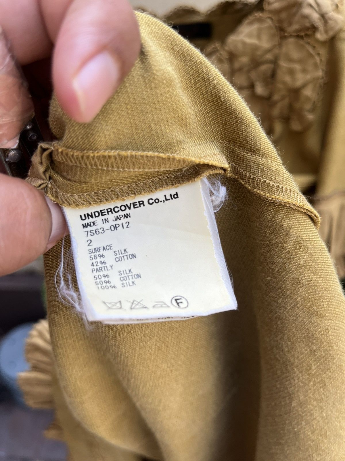 Undercover 2007 Undercover Gold Silk Mini Skull Detail Dress Size M / US 6-8 / IT 42-44 - 13 Thumbnail