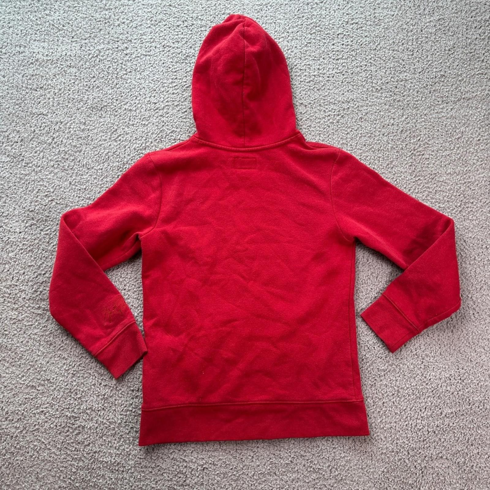 Jordan Brand Jordan Jumpman Red Pullover Hoodie Youth L 12-13 Sweatshirt Size US L / EU 52-54 / 3 - 3 Thumbnail