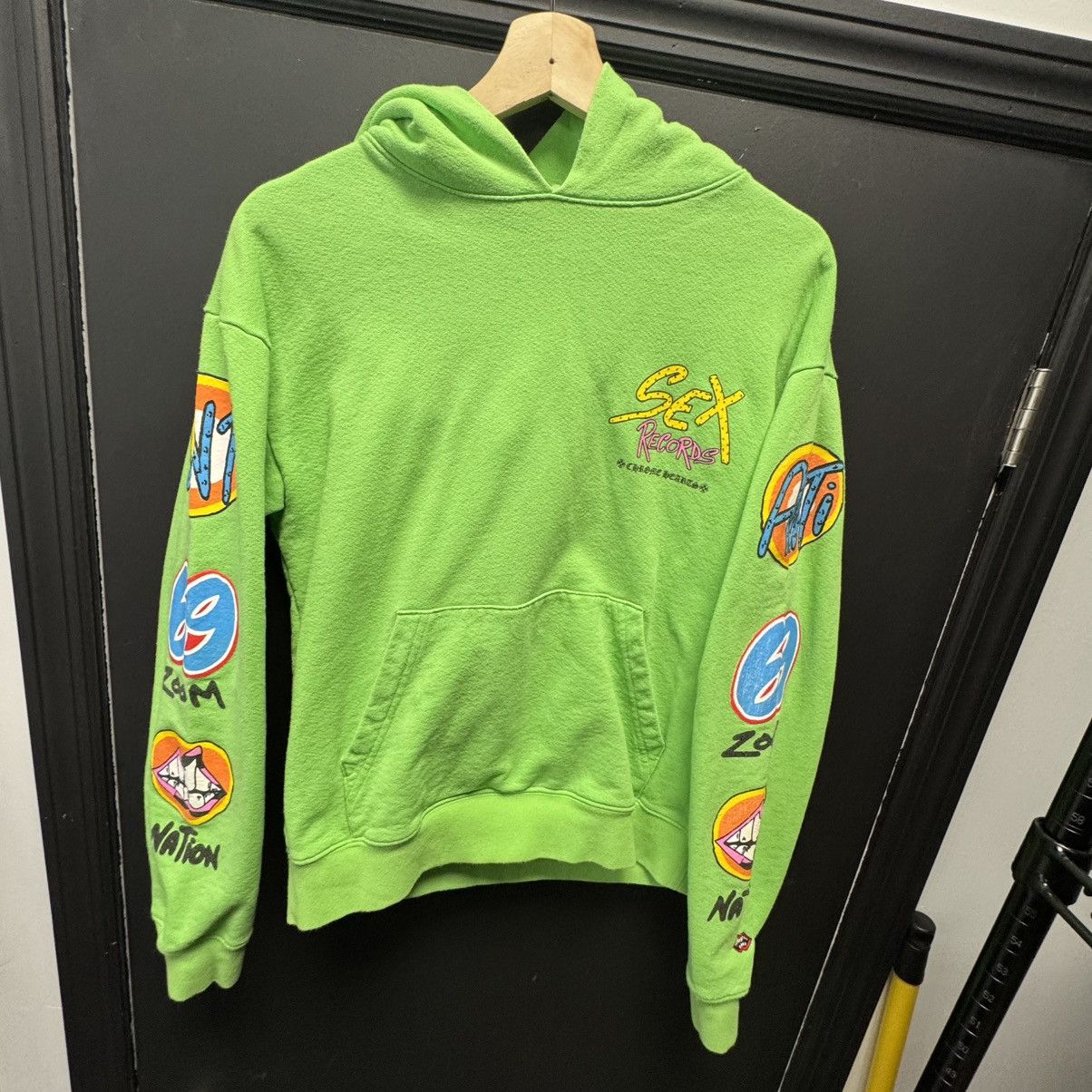 パーカー・フーディ Chrome Hearts Matty Boy Sex Records CREWNECK Citrus Chrome Hearts Matty Boy Sex Records Hoodie Citrus Men's - US