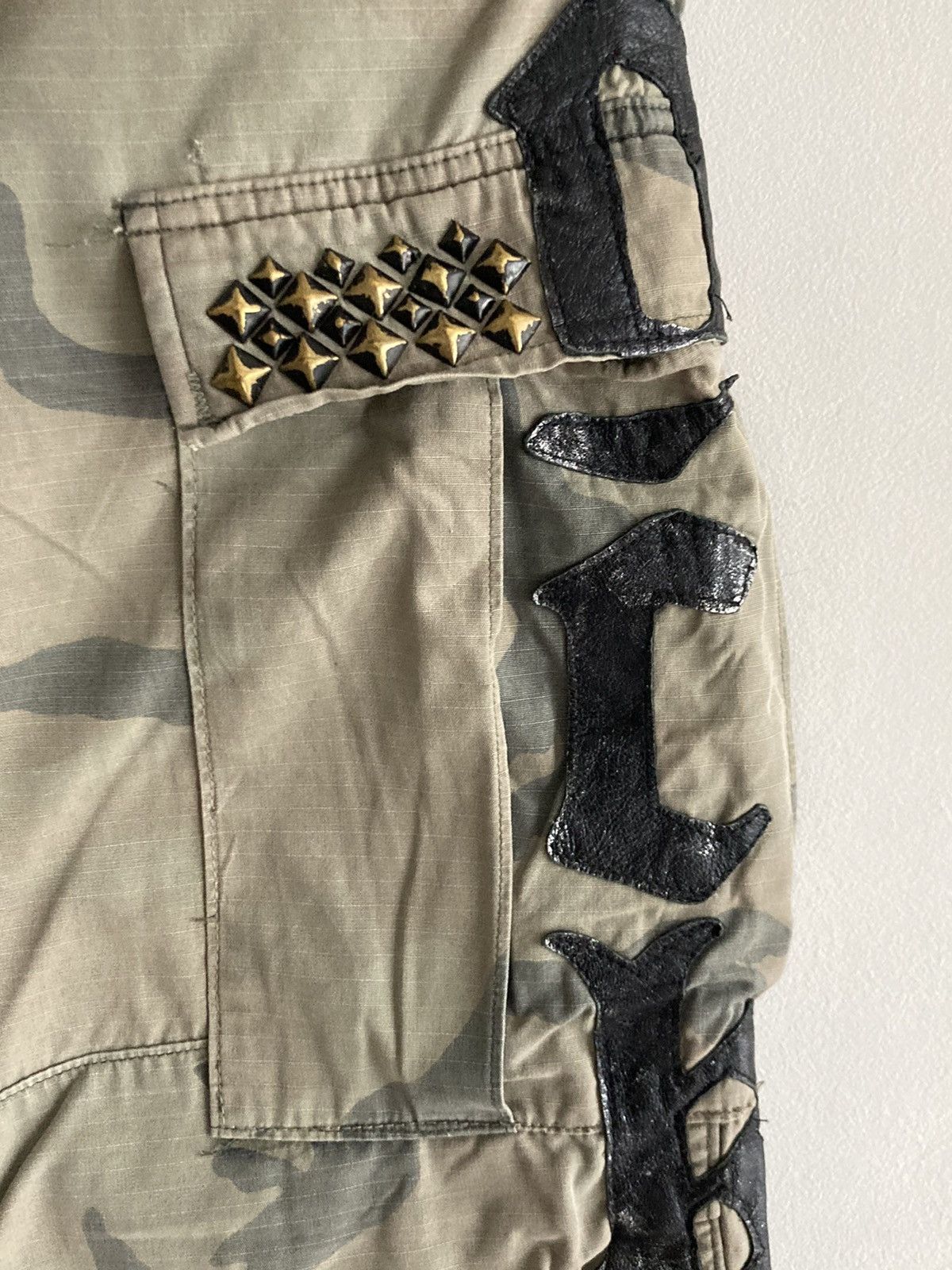 Designer × The Great China Wall × Vintage The Great China Wall - Camo Cargo Pant Size US 30 / EU 46 - 10 Thumbnail