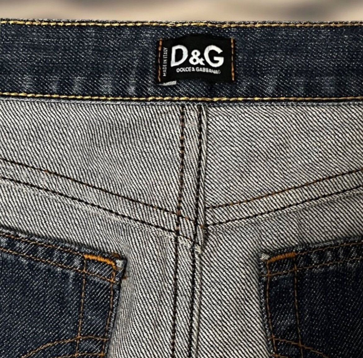 Dolce & Gabbana 2000s Dolce & Gabbana Patchwork Denim Size US 29 - 11 Thumbnail