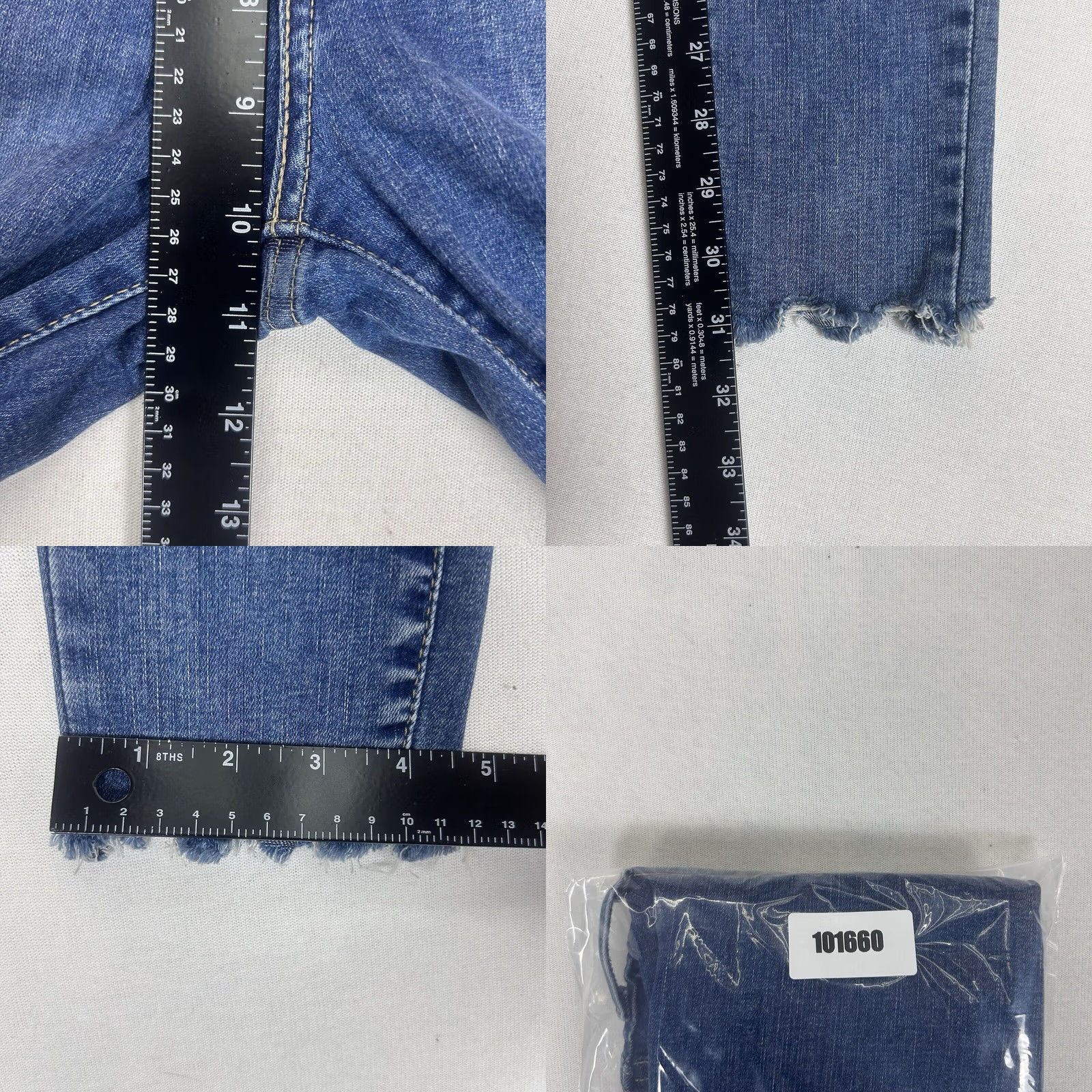 Levi's Levi's 720 High Rise Super Skinny Jeans Womens Size 26 Medium Wash Blue Denim Jeans Slim 31in Inseam Mens? No, Womens Size 26" / US 2 / IT 38 - 8 Thumbnail