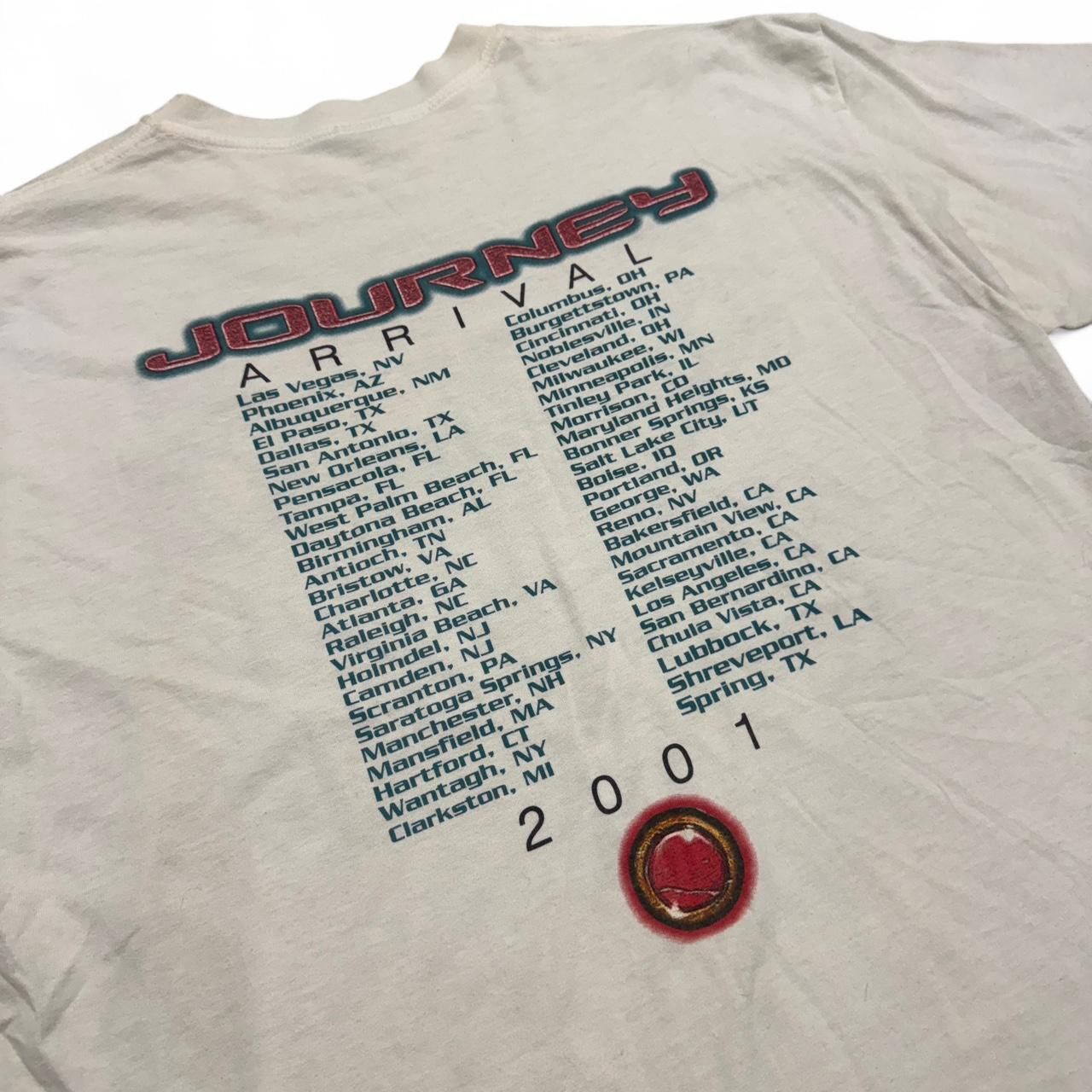 Anvil 2001 Journey Fan Club Band Tee Size US XL / EU 56 / 4 - 4 Thumbnail