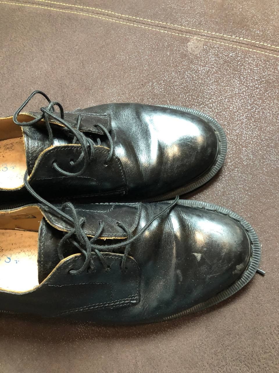 Dr. Martens 1461 Mono Smooth Leather Oxford Shoes in black