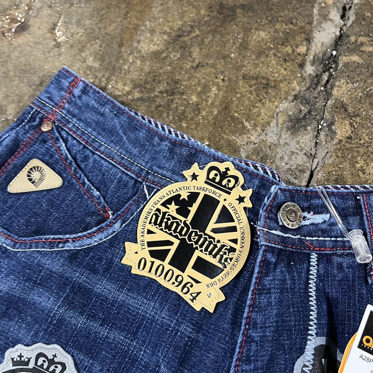 Akademiks × Vintage Crazy Vintage Y2K Baggy Jeans Faded JNCO Skater Wide Leg Size US 34 / EU 50 - 12 Thumbnail
