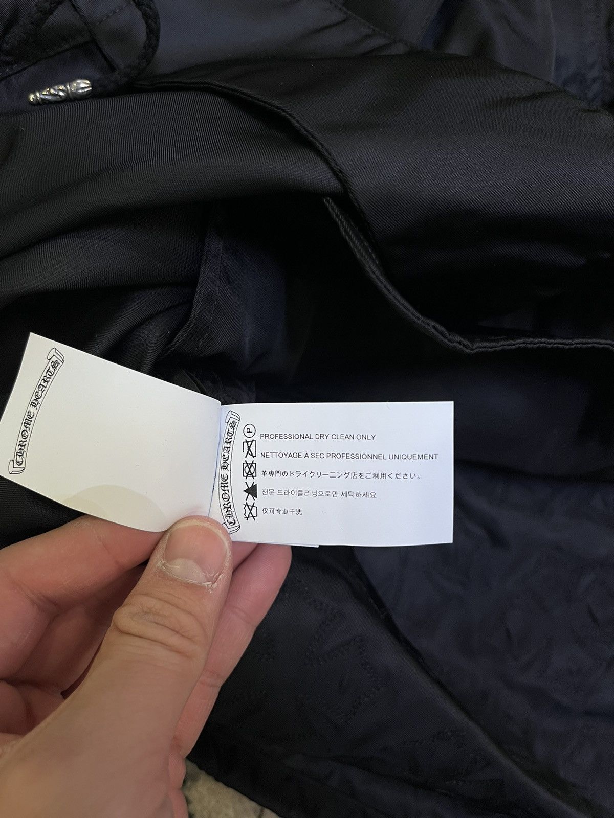 Chrome Hearts NEW CHROME HEARTS FLOODED LEATHER PATCH PARKA Size US S / EU 44-46 / 1 - 7 Thumbnail