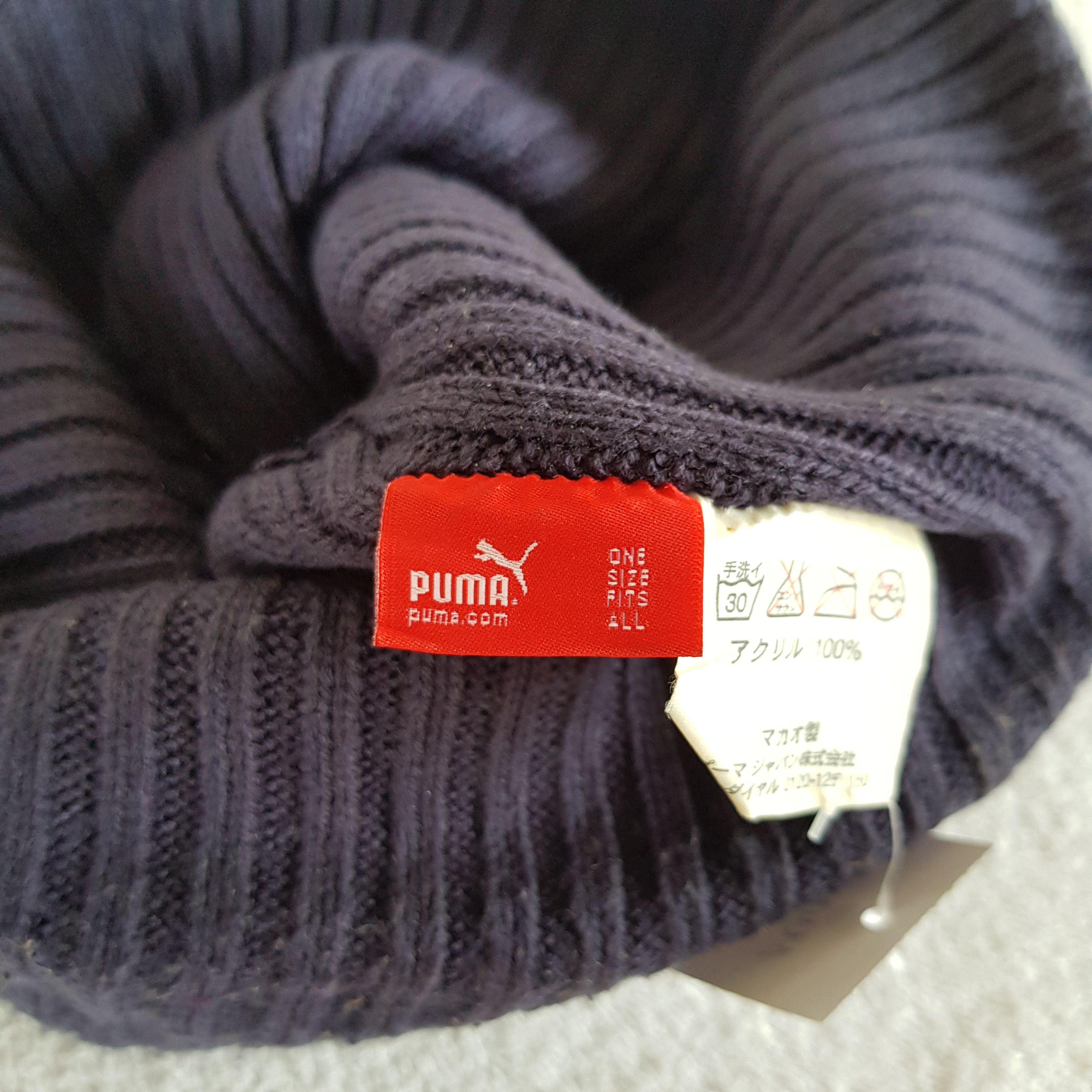 Puma Vintage Puma Beanie Y2K Sportswear Snow Caps Hats Size ONE SIZE - 7 Thumbnail