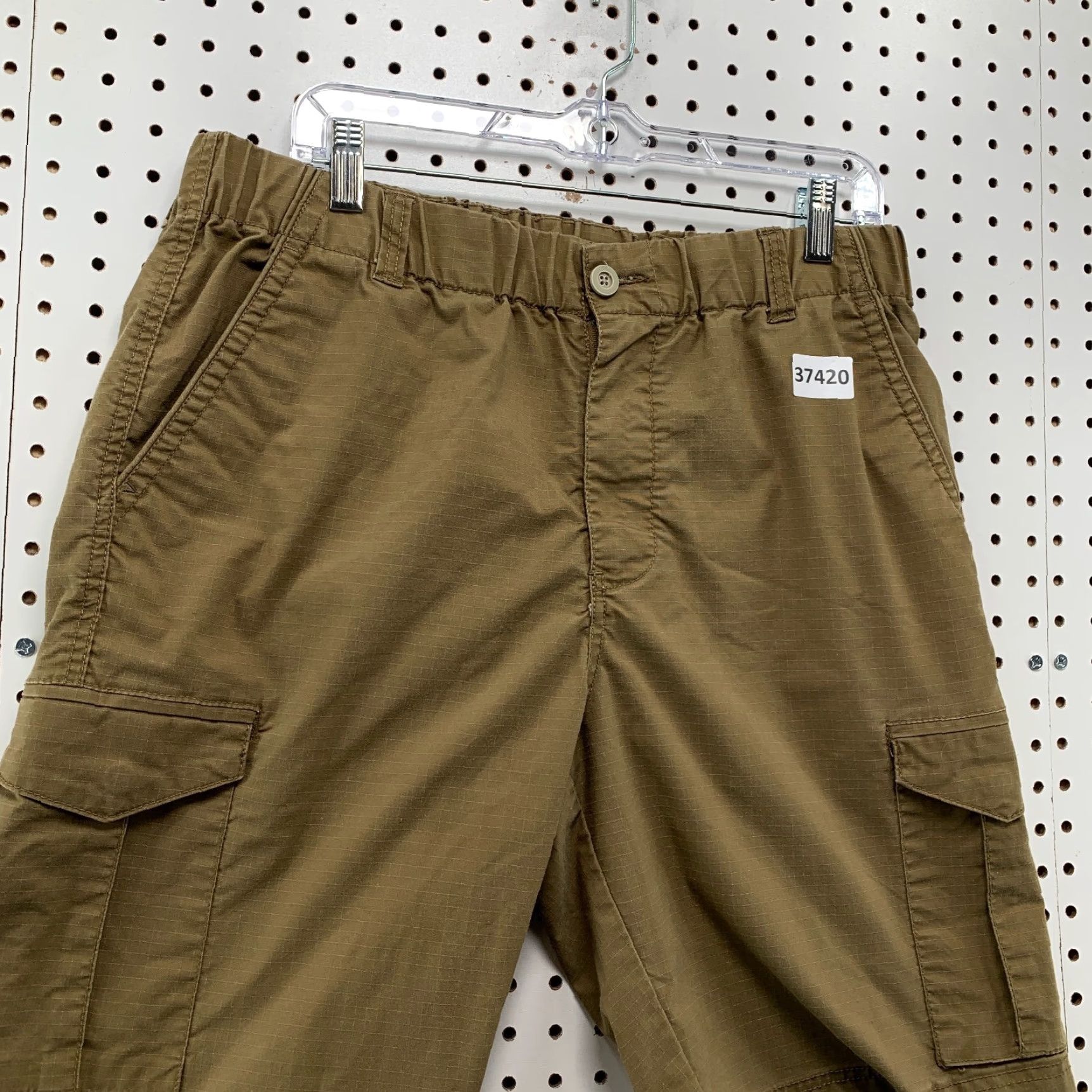 Tommy Bahama VINTAGE Tommy Bahama Cargo Shorts Mens Size Large Brown Utility Pocket Outdoor 32x10 Size US 32 / EU 48 - 5 Thumbnail