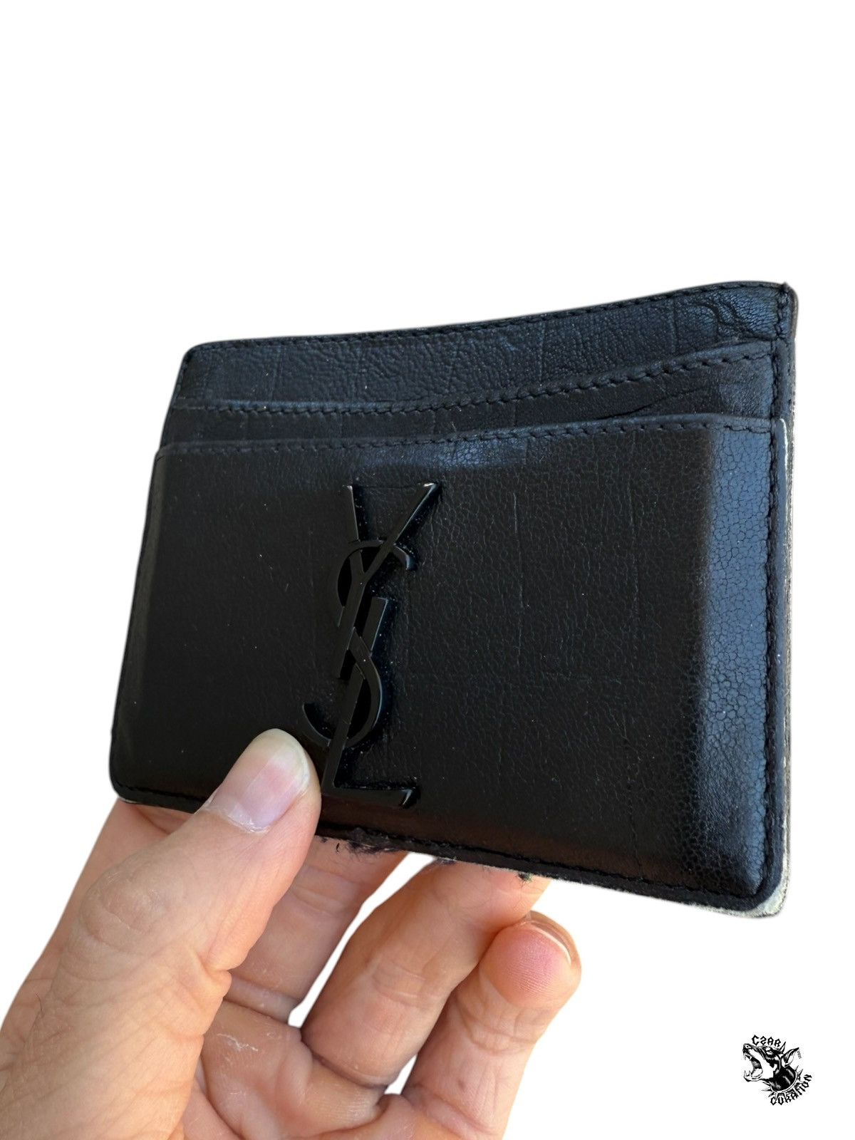 Saint Laurent Paris Saint laurent card holder Size ONE SIZE - 3 Thumbnail