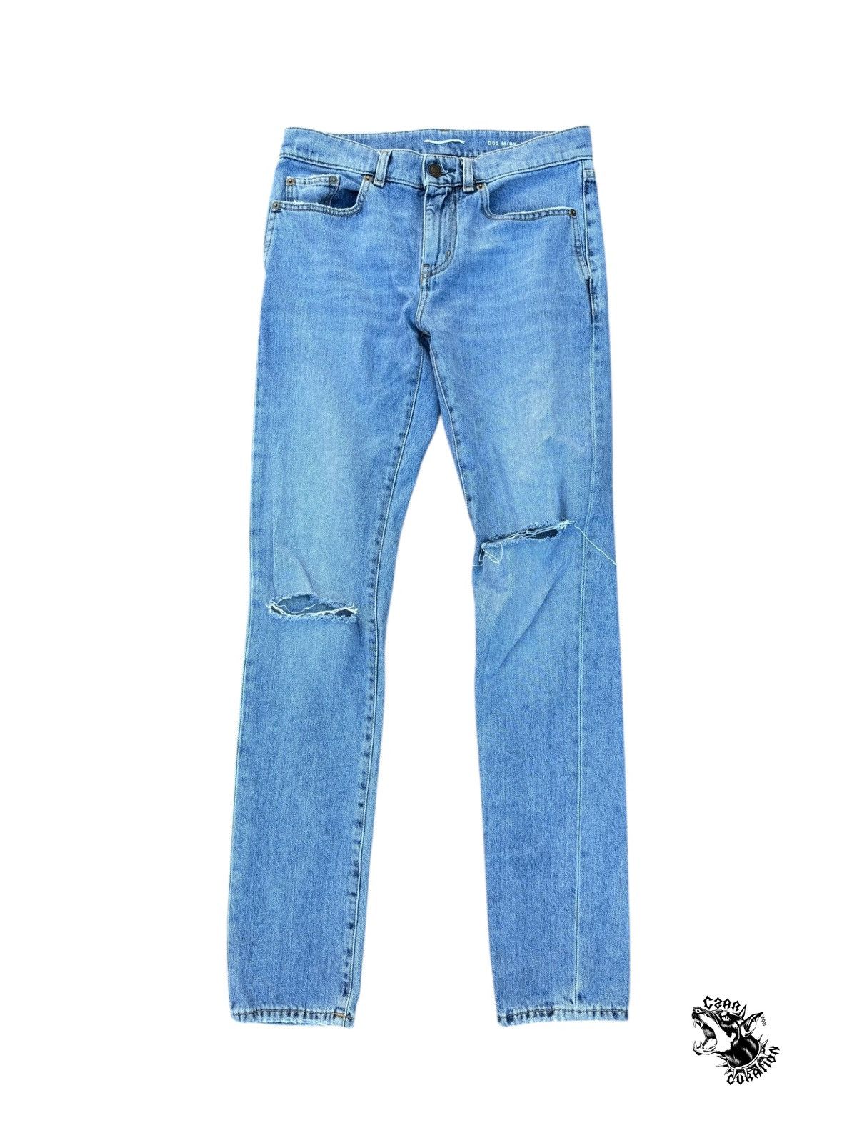 Saint Laurent Paris Saint laurent d02 mens denim Size US 28 / EU 44 - 1 Thumbnail
