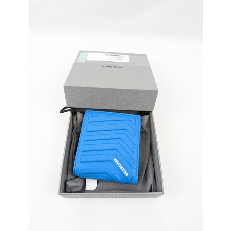 Balenciaga o1rshd1 Q:2 / Size: OS / Car Chevron Folded Coin Wallet Size ONE SIZE - 16 Thumbnail