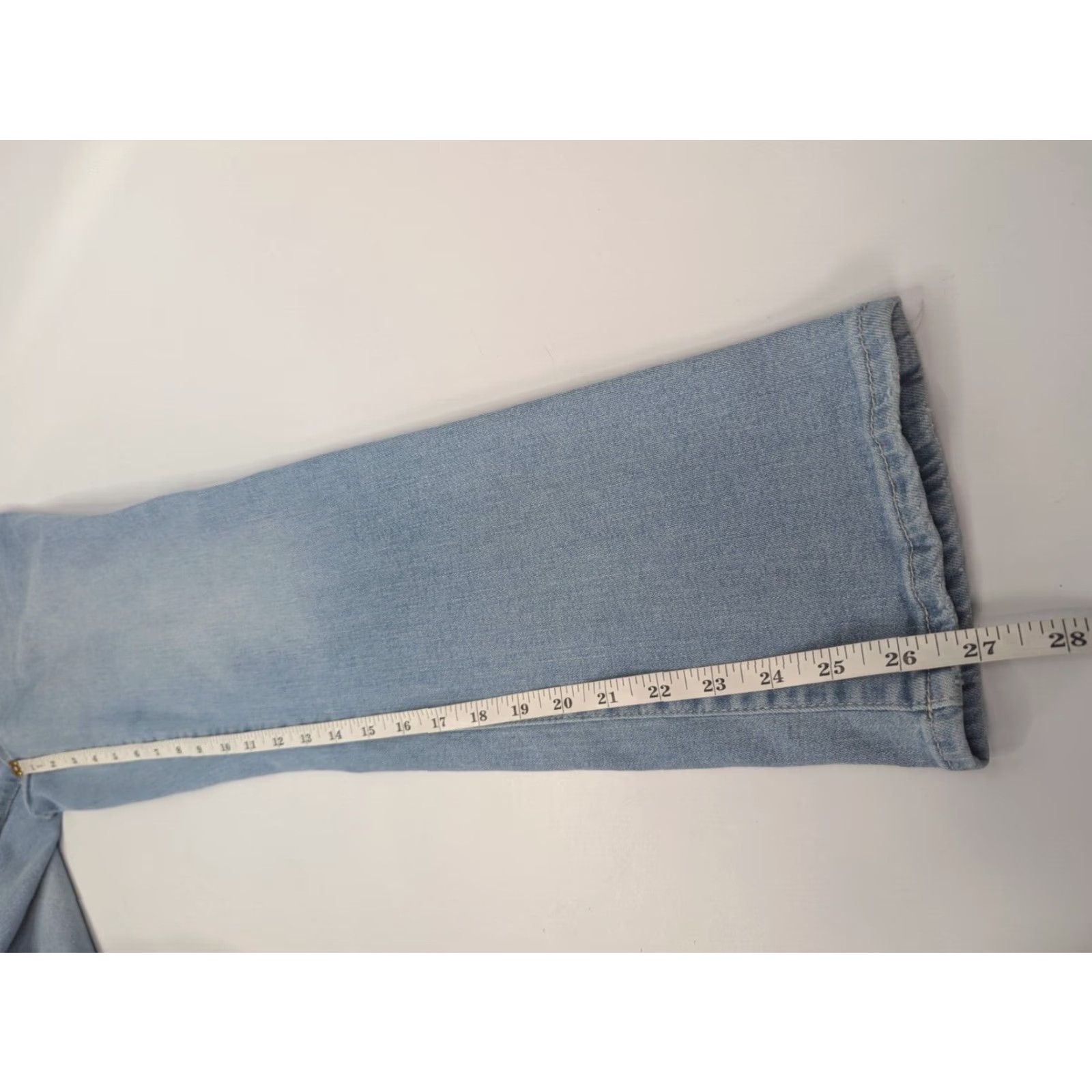Good American Good American Good Straight Jeans Indigo with Natural Fray Hem Size 2/26 GST235T Womens Jeans Size 26" / US 2 / IT 38 - 5 Thumbnail