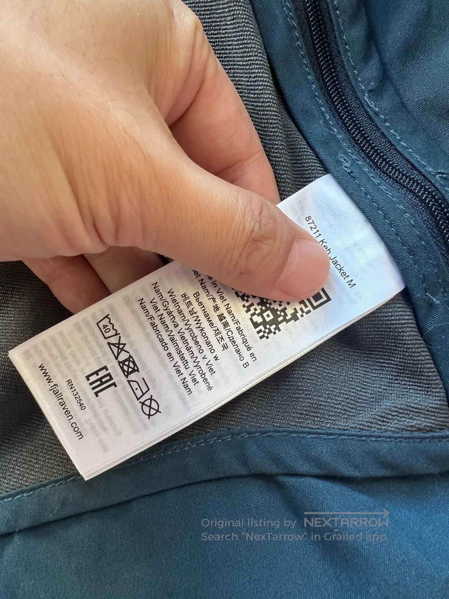 Fjallraven Fjallraven Keb Men's Jacket. Size US M / EU 48-50 / 2 - 6 Thumbnail