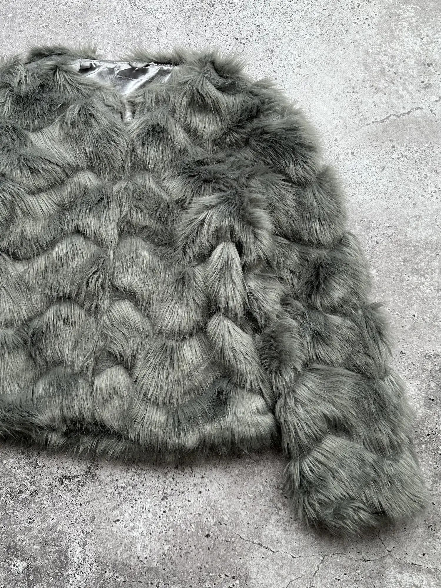 Japanese Brand Vintage Faux Fur Coat C163(V69) Size XS / US 0-2 / IT 36-38 - 3 Thumbnail