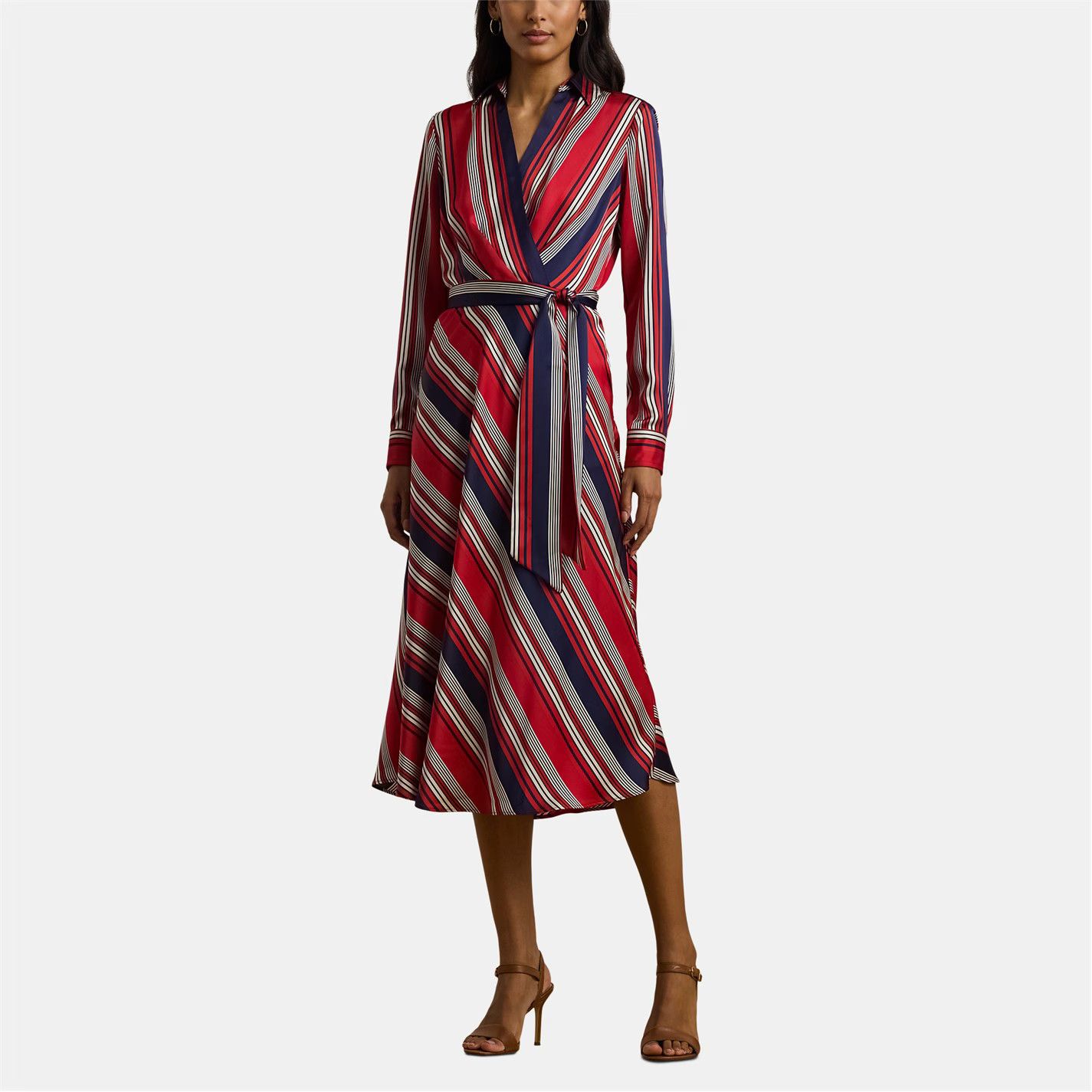 Lauren Ralph Lauren o1g2r1mq0825 Rowella Dress in Multicolor Size S / US 4 / IT 40 - 4 Thumbnail
