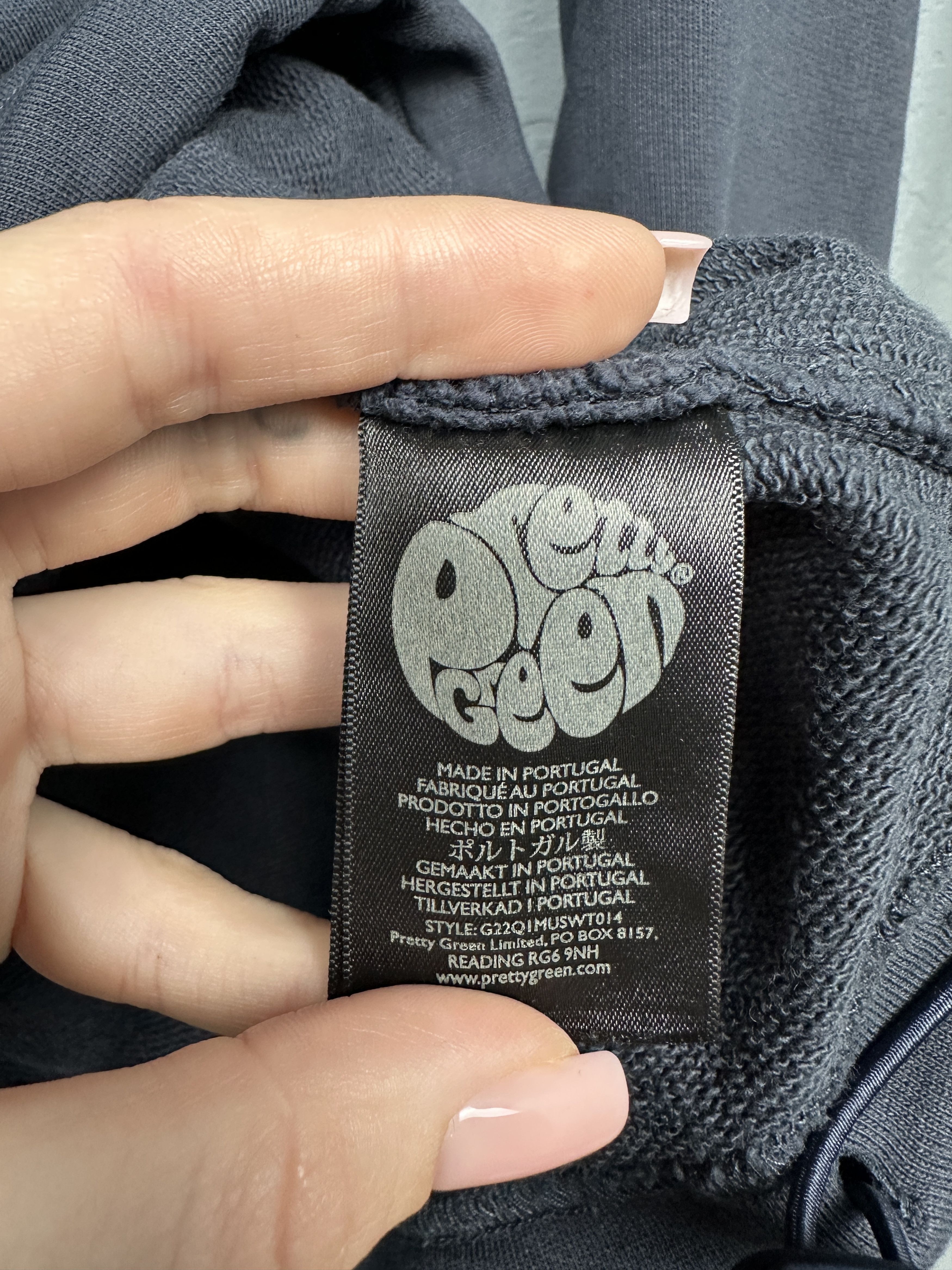 Pretty Green Pretty Green Mens Oversized Hoodie Size US XS / EU 42 / 0 - 6 Thumbnail