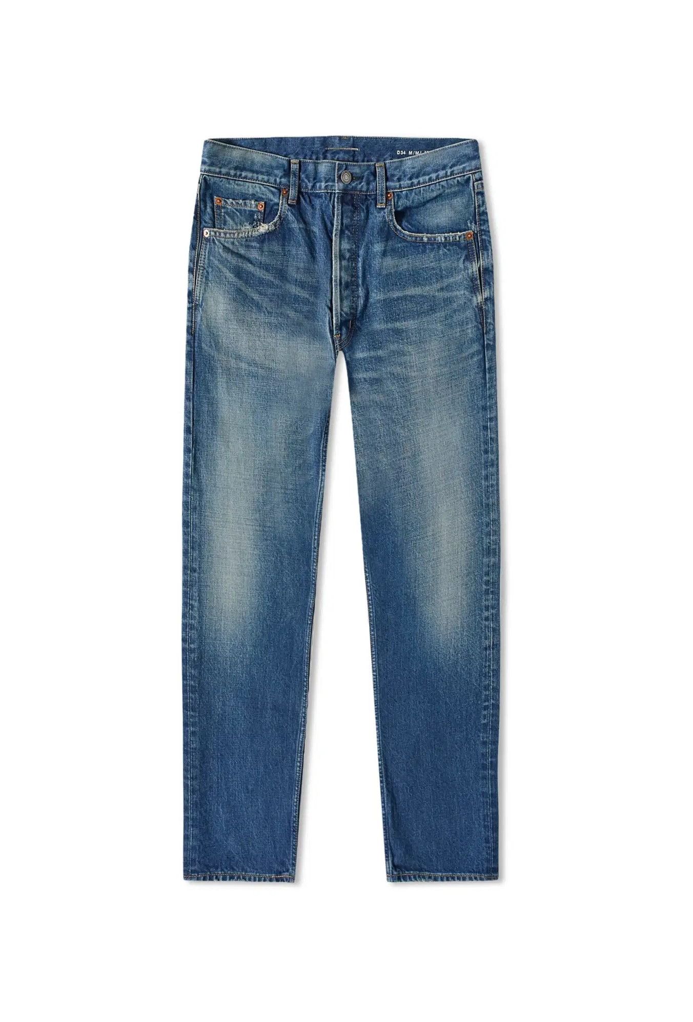 Saint Laurent Paris Saint Laurent D34 Mick Jeans -- Authentic Vintage Blue Denim Size US 32 / EU 48 - 1 Thumbnail