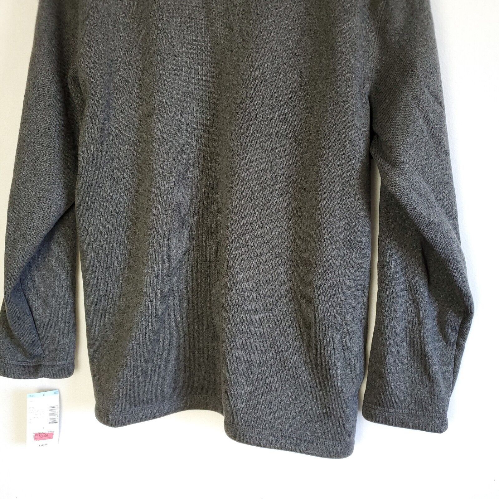 Other Outdoor Life Sweatshirt Jacket Men Large Full Zip Pewter Size US L / EU 52-54 / 3 - 7 Thumbnail