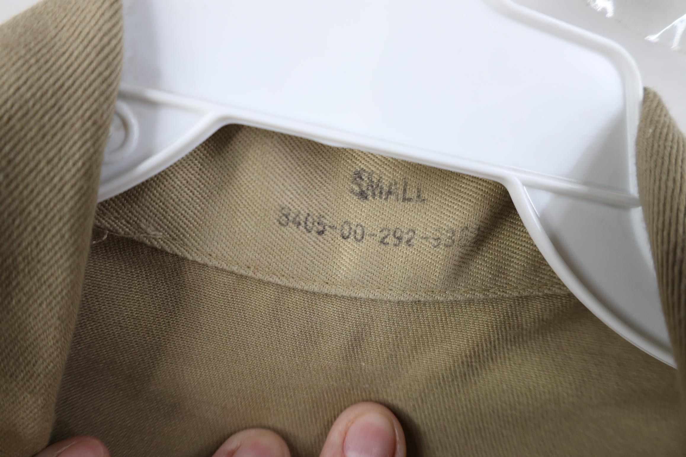 Vintage Vintage 70s Vietnam War Short Sleeve Button Shirt Khaki USA Size US S / EU 44-46 / 1 - 9 Thumbnail