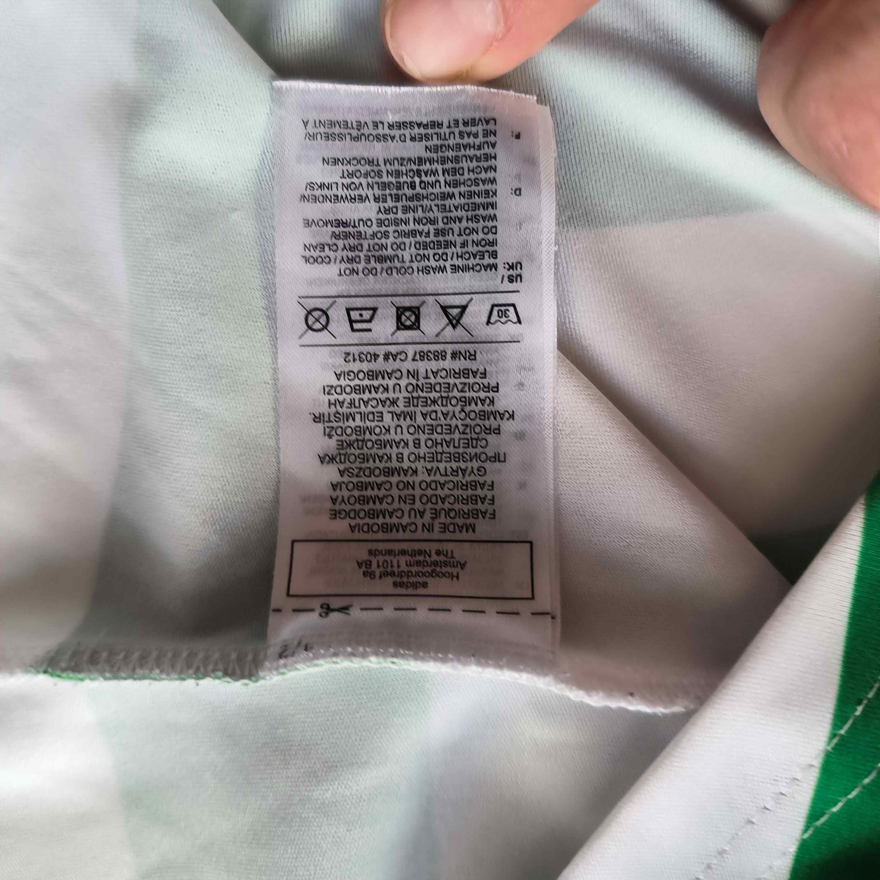 Adidas Celtic 2020-21 Adidas home football jersey shirt size S Size US S / EU 44-46 / 1 - 7 Thumbnail