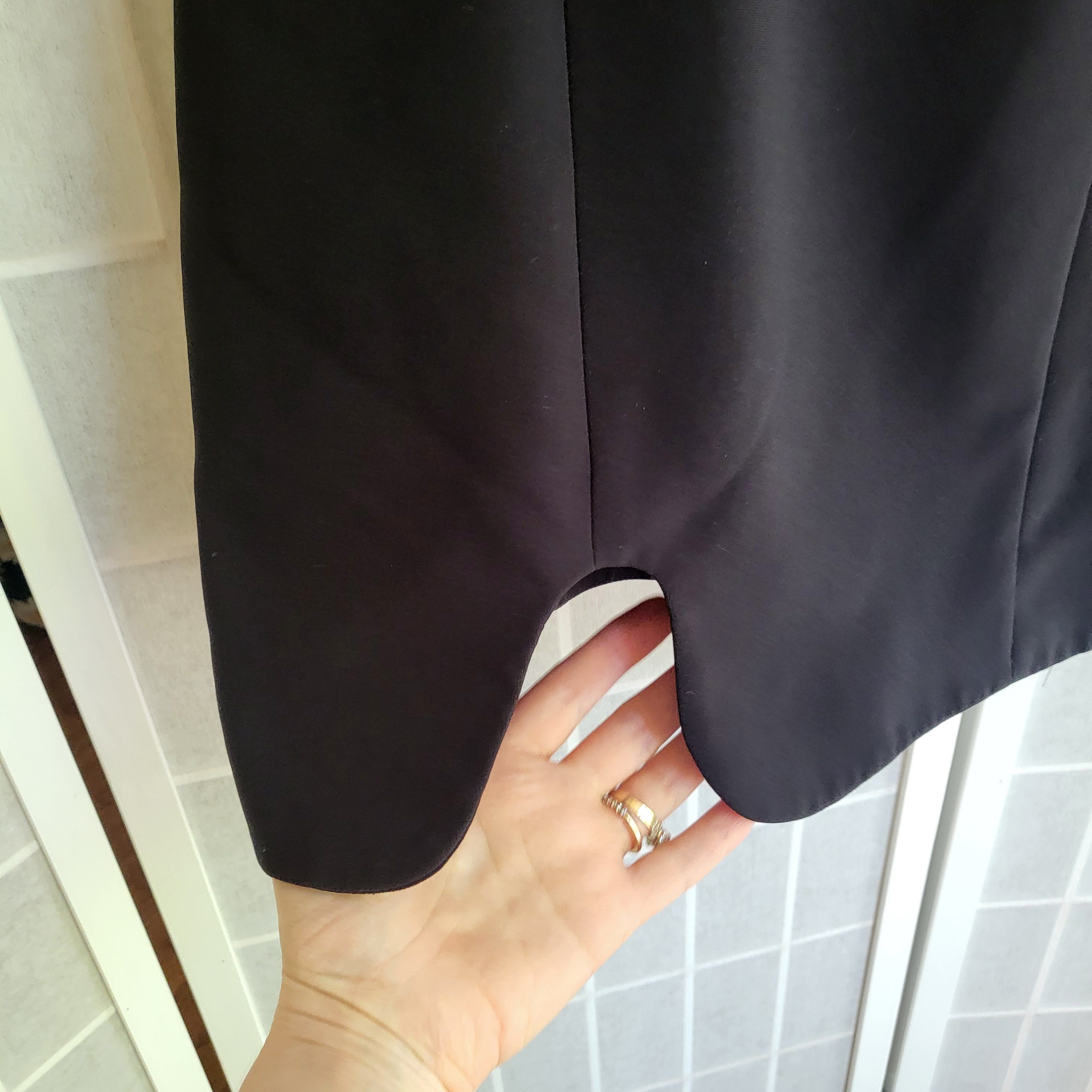 Amanda Uprichard Amanda Uprichard Black Mini Dress Sz S Size S / US 4 / IT 40 - 4 Thumbnail