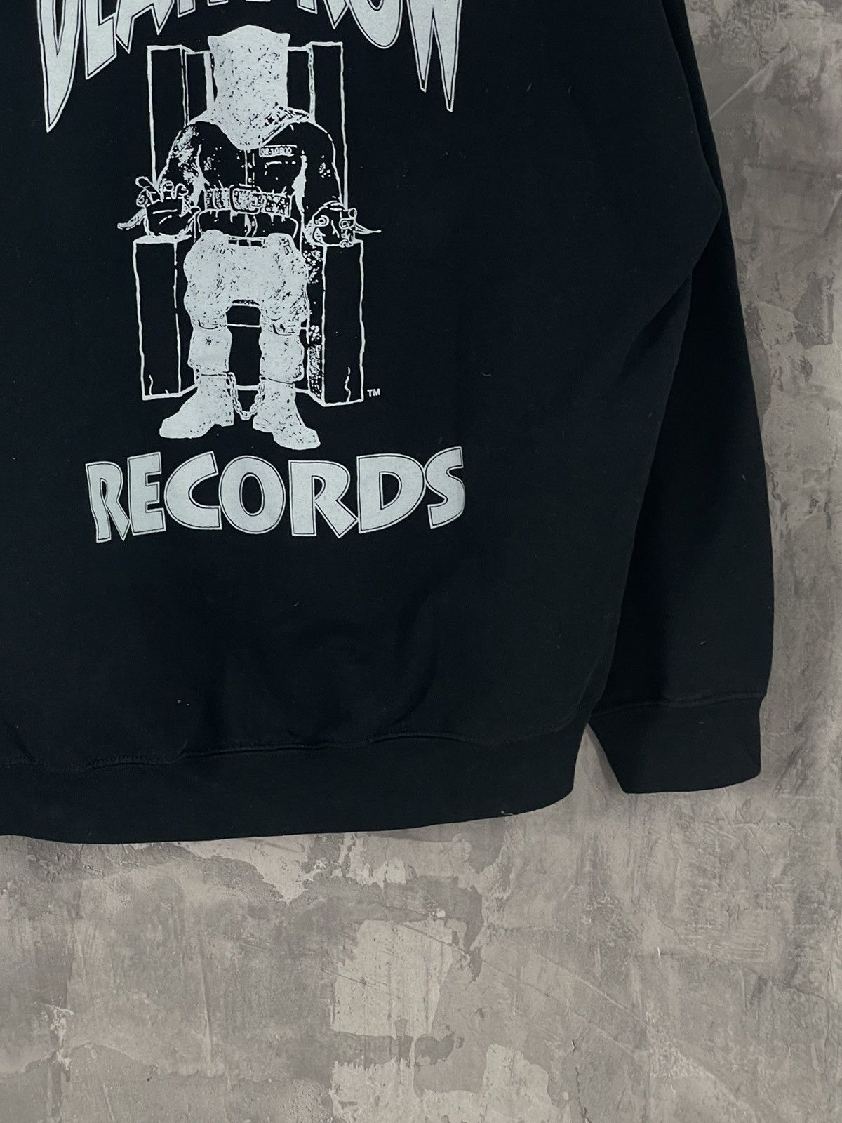 Death Row Records × Vintage Vintage Death Row Records Big Logo Hoodie Size US M / EU 48-50 / 2 - 6 Thumbnail