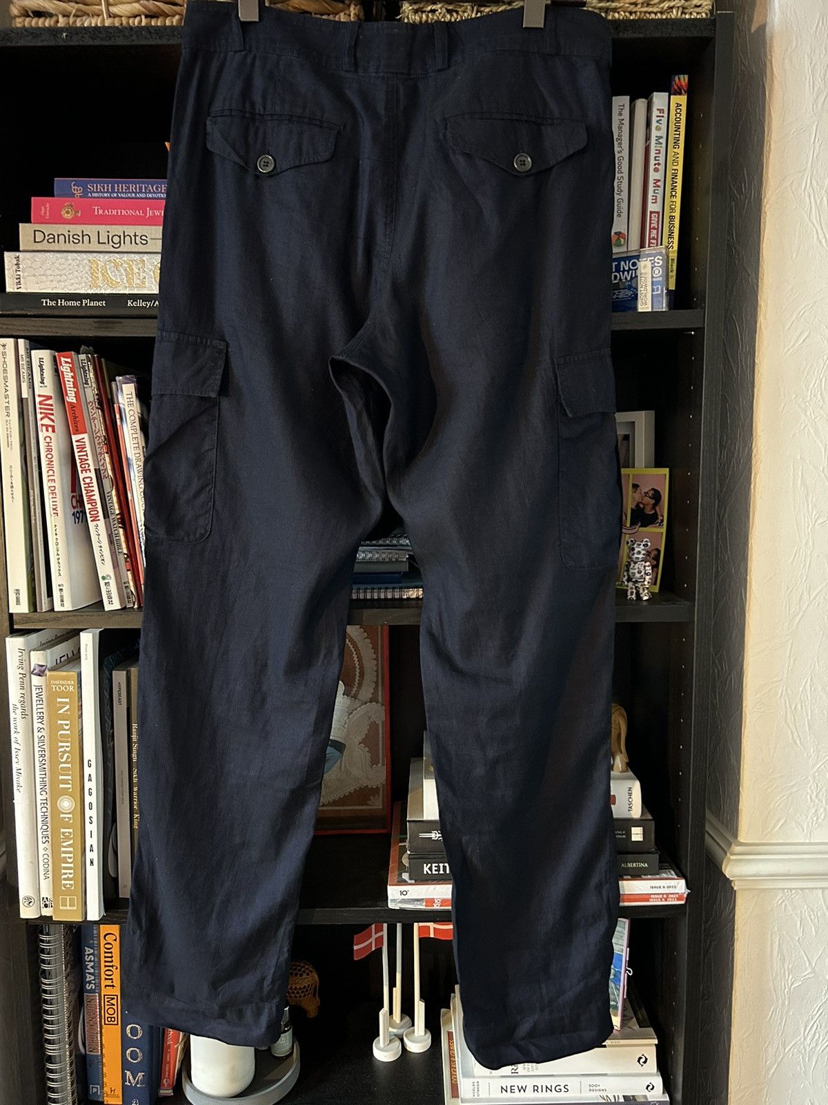 Dries Van Noten Dries Van Noten Linen/Cotton blend cargos Size US 35 - 2 Thumbnail