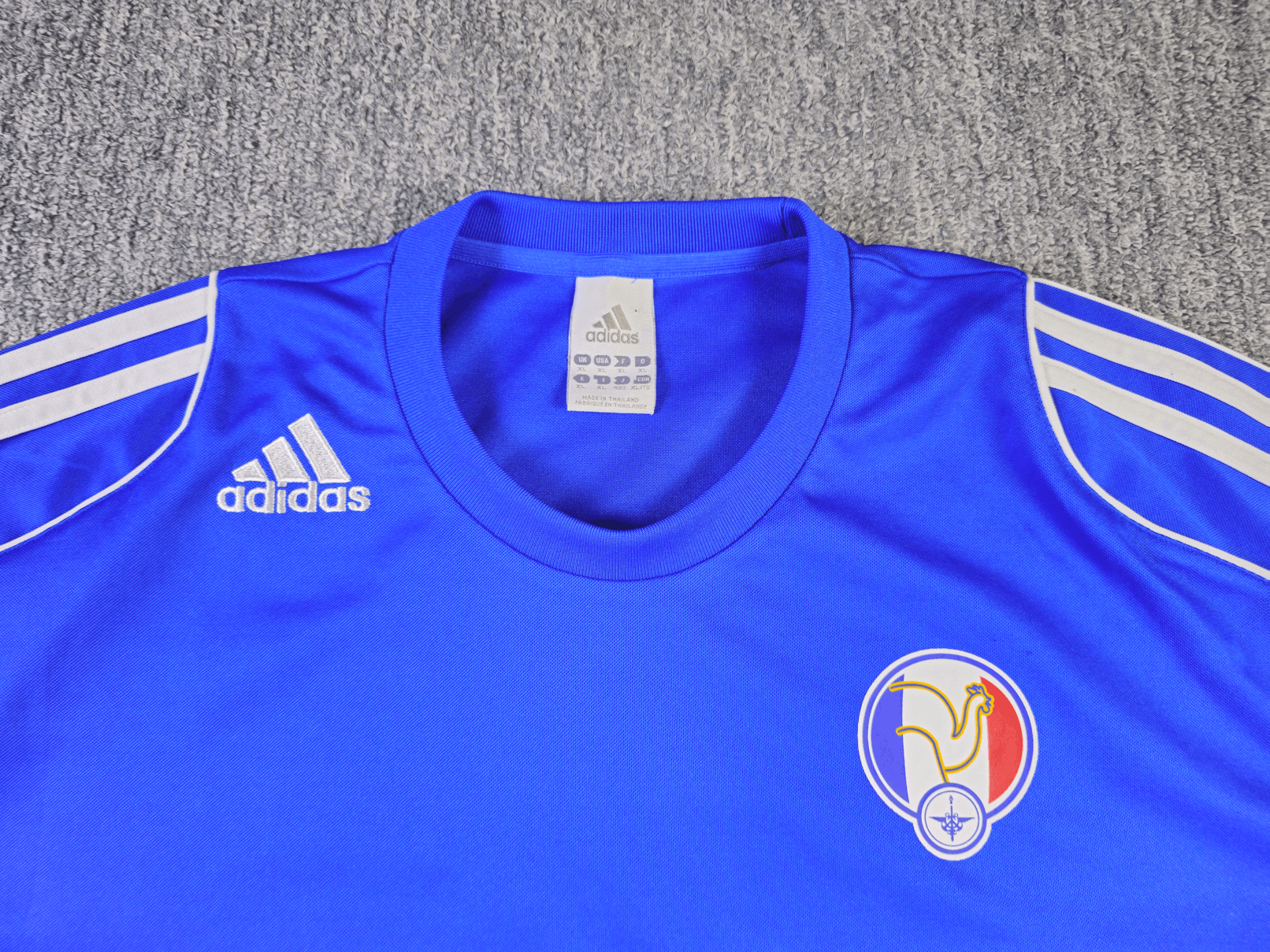 Adidas Adidas Team France 2012 London Olympics CNOSF Jersey XL Size US XL / EU 56 / 4 - 3 Thumbnail