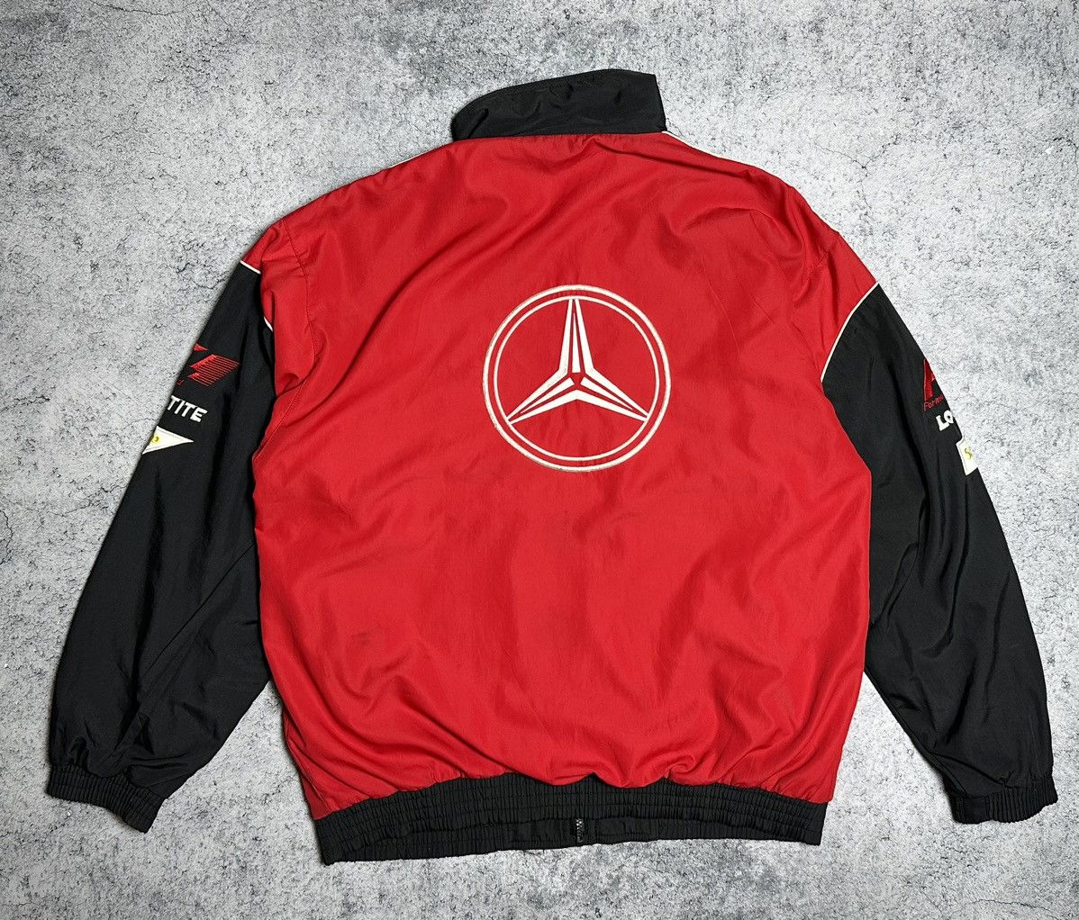 Mercedes-Benz Vintage Mercedes-Benz West Warsteiner F1 Racing Jacket Size US XXL / EU 58 / 5 - 9 Thumbnail