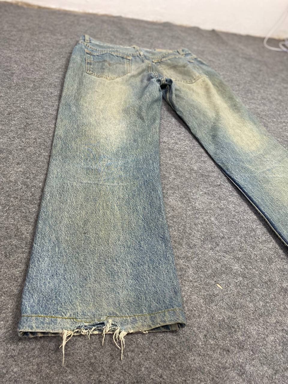 Levi's vintage levis silvertab loose cut distressed denim Size US 35 - 7 Thumbnail