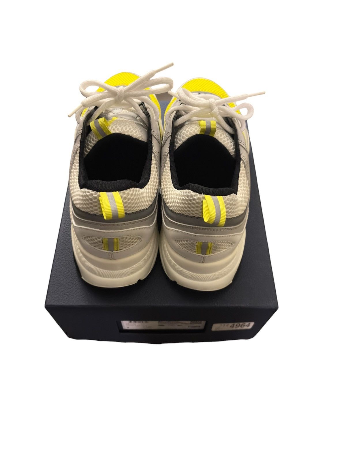 Dior Dior B22 White Yellow Size US 13 / EU 46 - 2 Thumbnail
