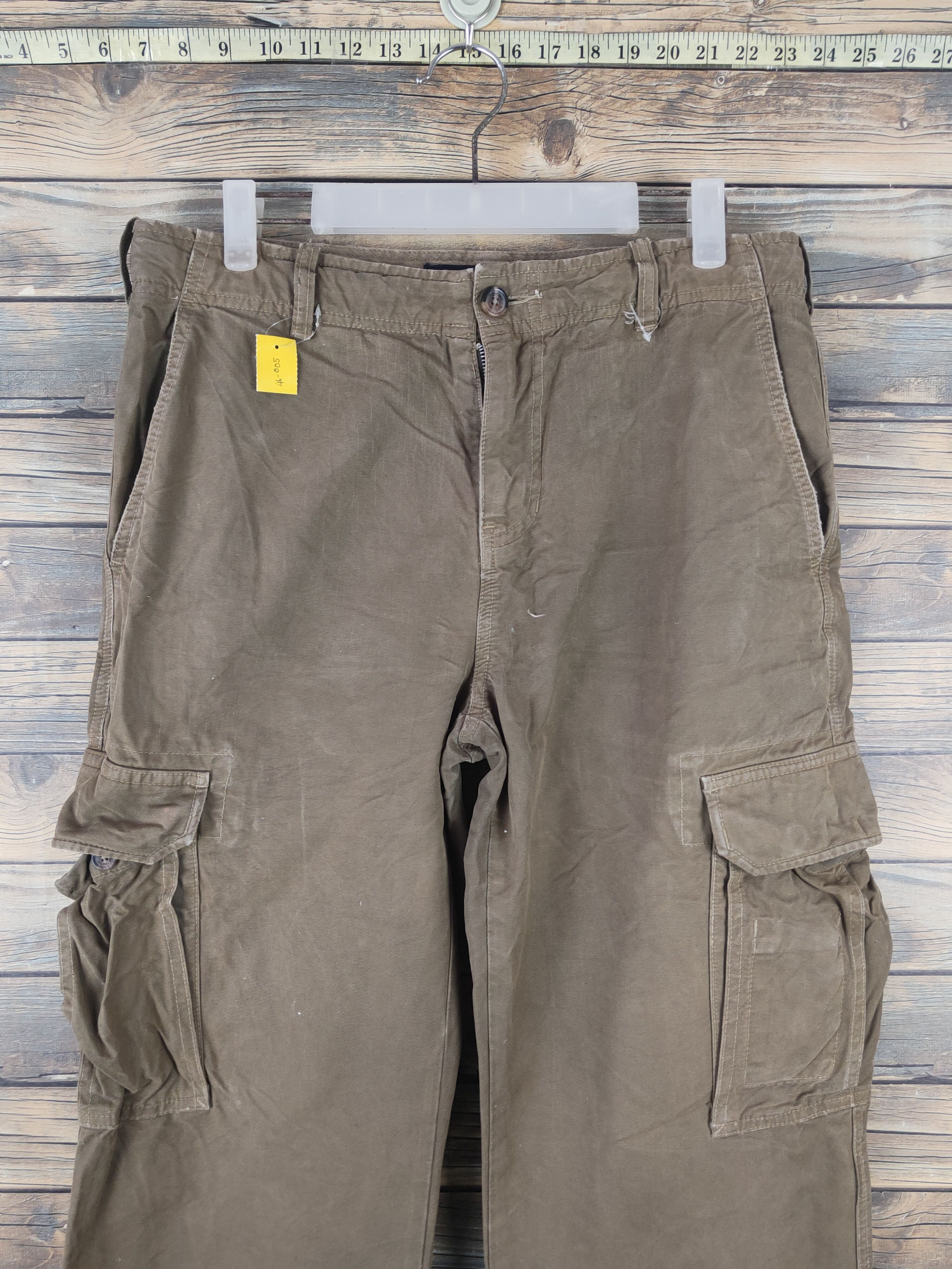 Tommy Hilfiger DL Tommy Hilfiger Brown Multipocket Cargo Pants #46-005 Size US 32 / EU 48 - 2 Thumbnail