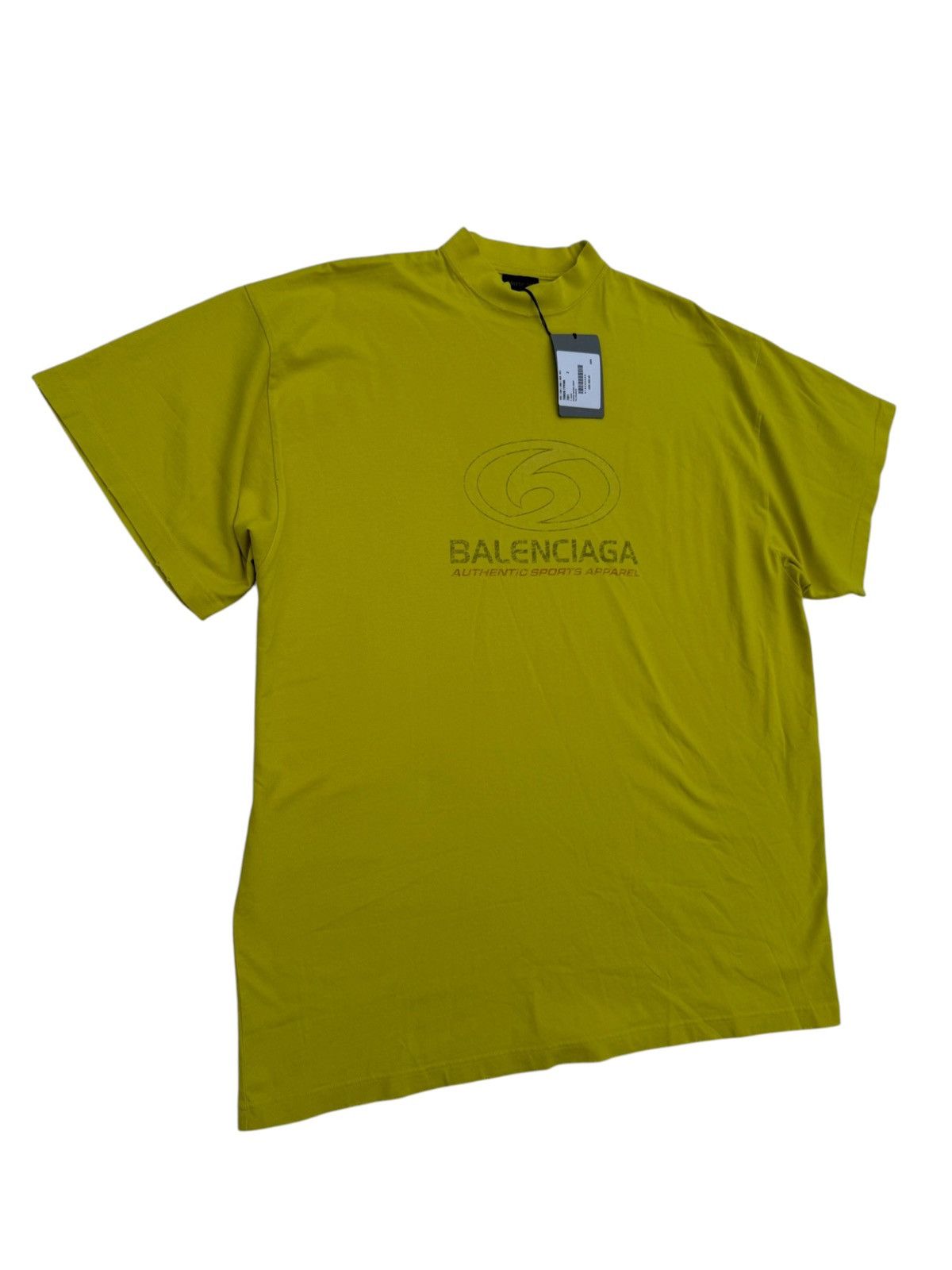 Balenciaga Balenciaga surfer yellow t shirt Size US XL / EU 56 / 4 - 5 Thumbnail