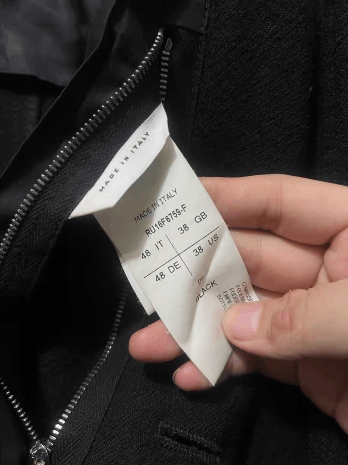 Rick Owens Rick Owens 16AW Main Line Joint Stitches Blazer Jacket Size US M / EU 48-50 / 2 - 7 Thumbnail